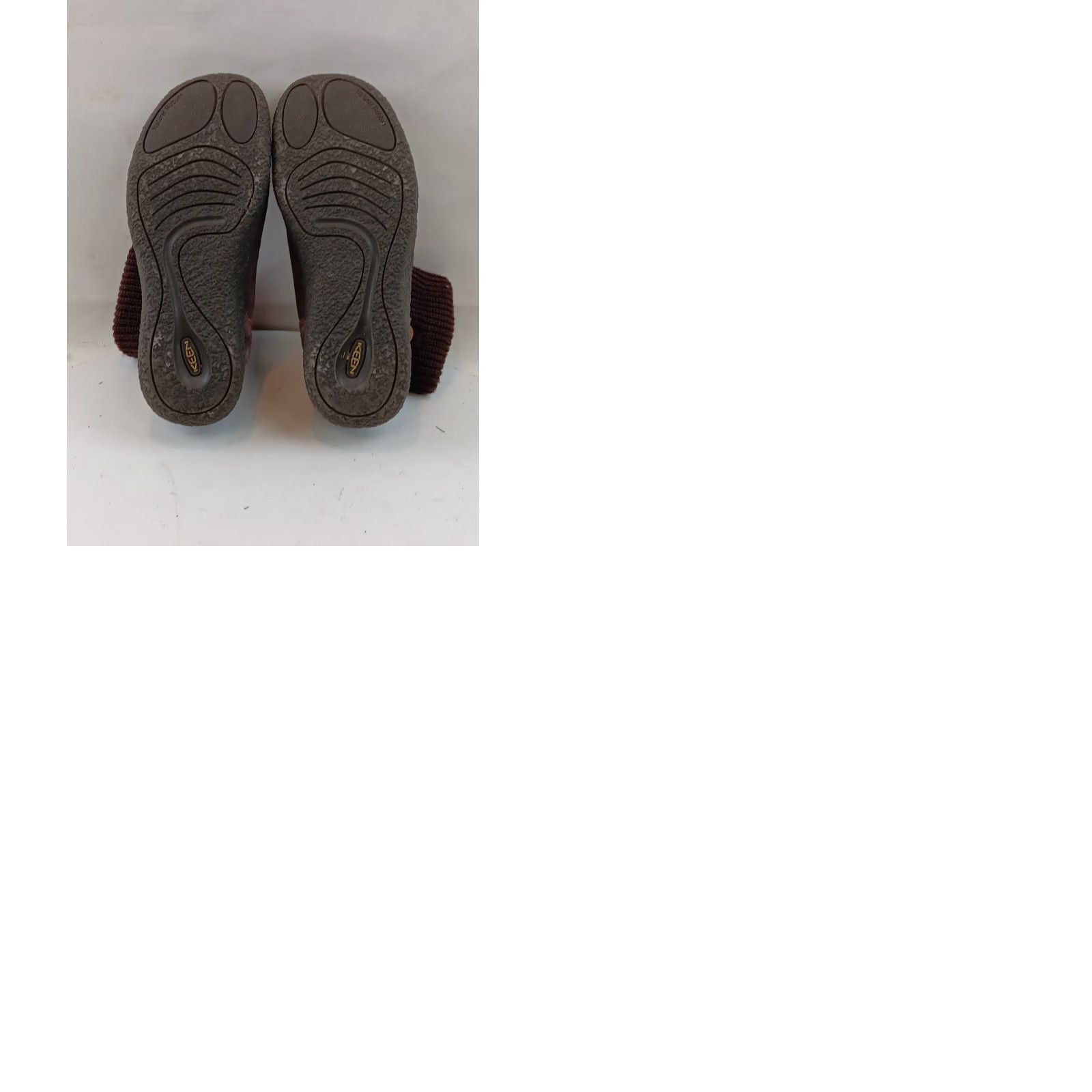 KEEN KEEN Shay Sweater Ankle Booties Slippers Women's Size 7.5 Brown Knit Foldover Bootie Sh Size M / US 6-8 / IT 42-44 - 12 Thumbnail