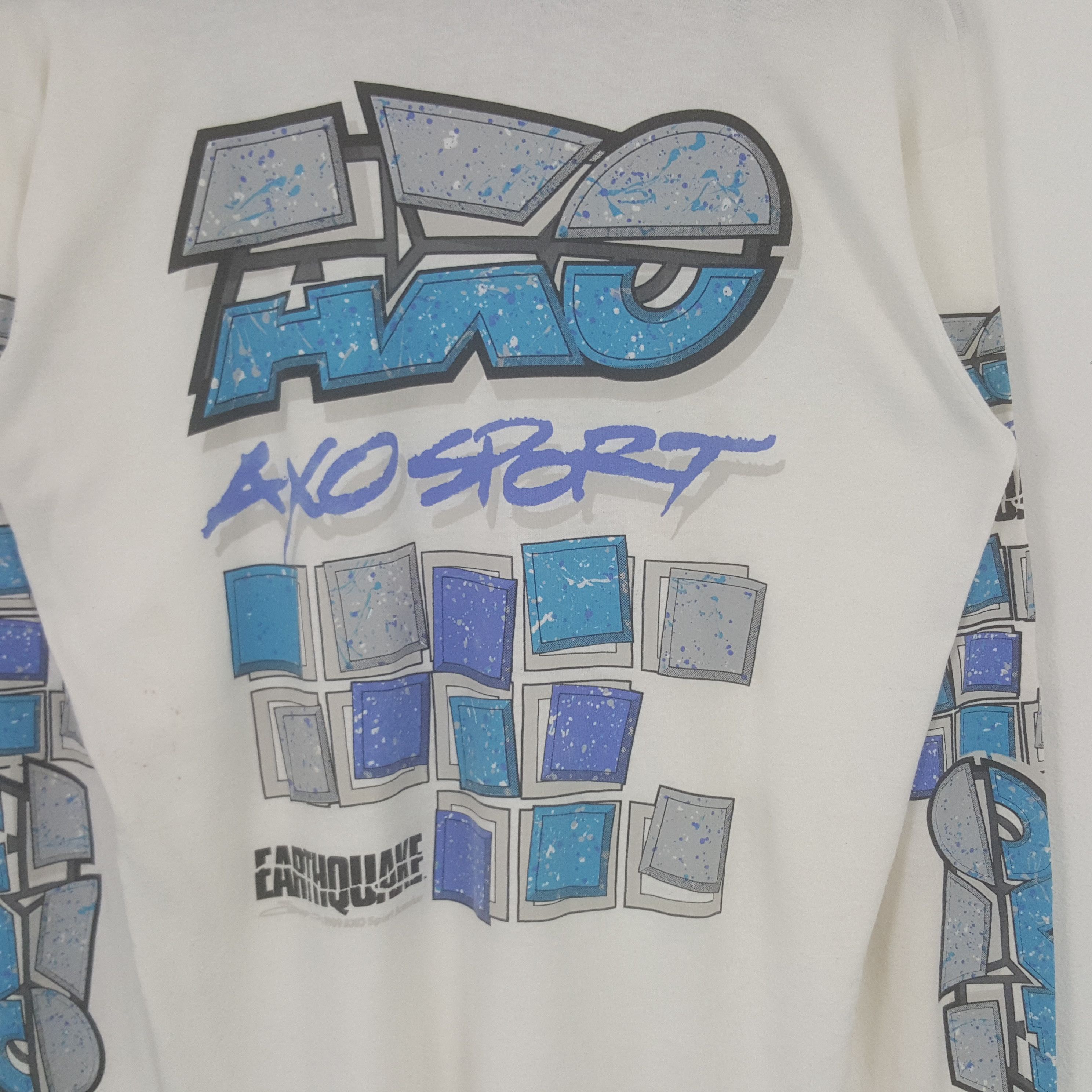 Vintage Vintage Axo Sport Long Sleeve Tshirt Size US L / EU 52-54 / 3 - 2 Thumbnail