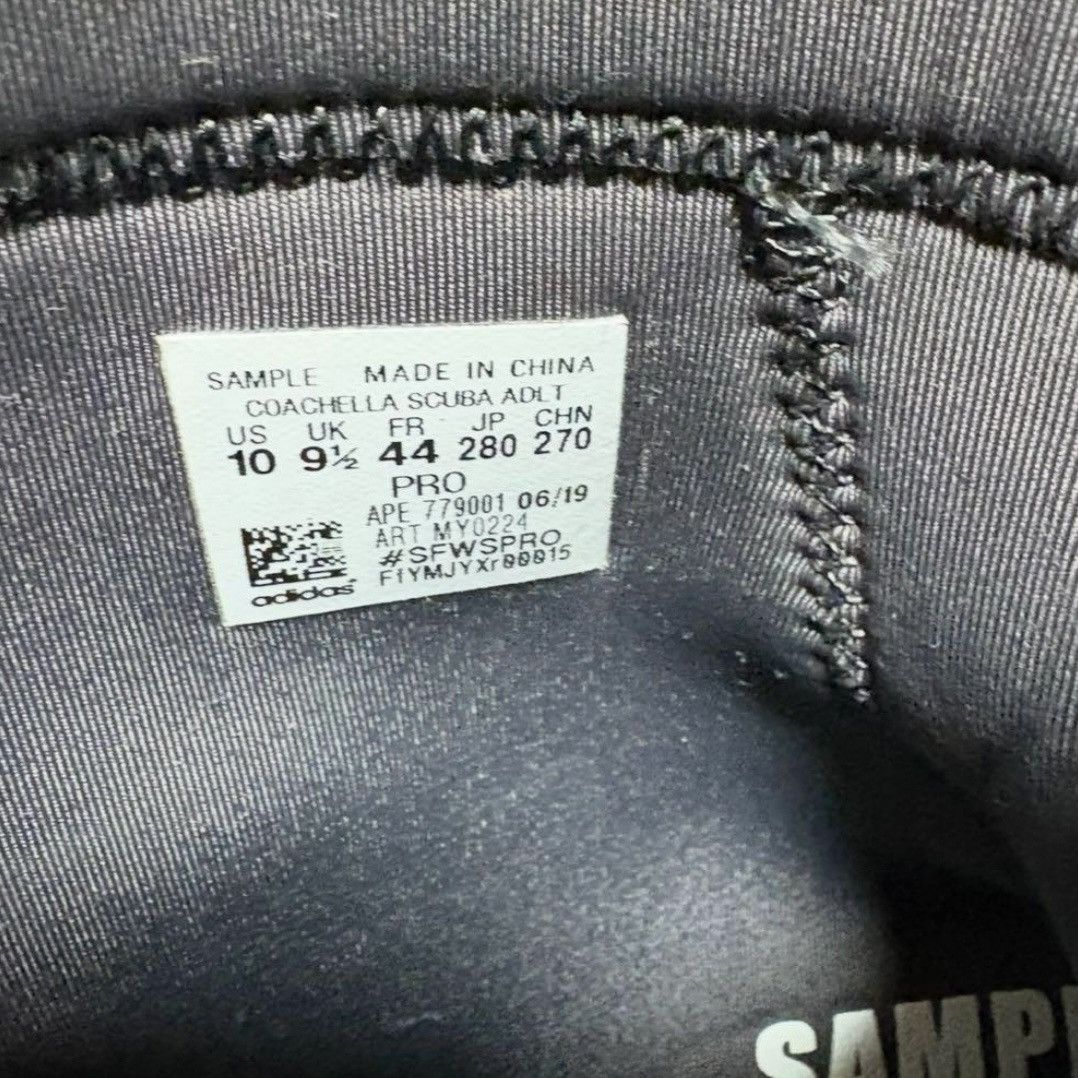 Adidas × Kanye West YEEZY SCUBA BOOT BLACK 2019 SAMPLE MADE BY ADIDAS Size US 10 / EU 43 - 7 Thumbnail