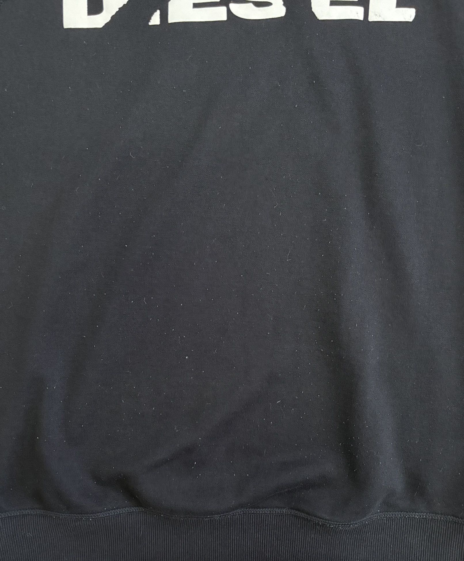 Diesel Diesel Black sweatshirt Big Logo Large Size US L / EU 52-54 / 3 - 9 Thumbnail
