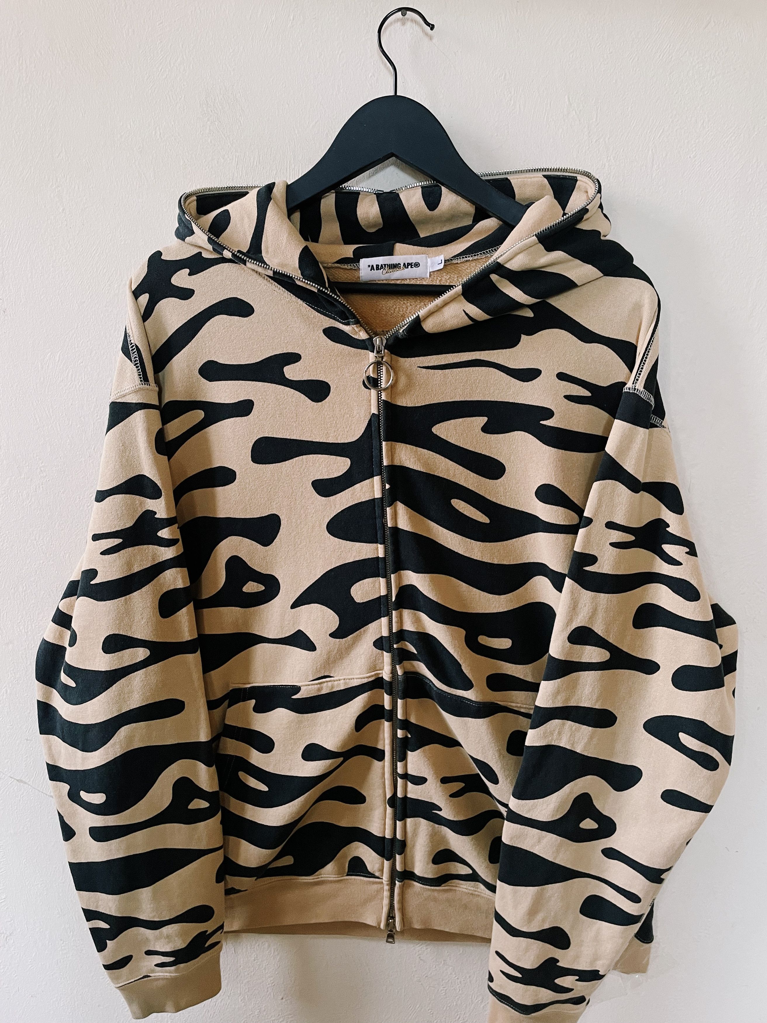 Vintage Y2K Bape In Lukewarm Water Frog Full zip Hoodie