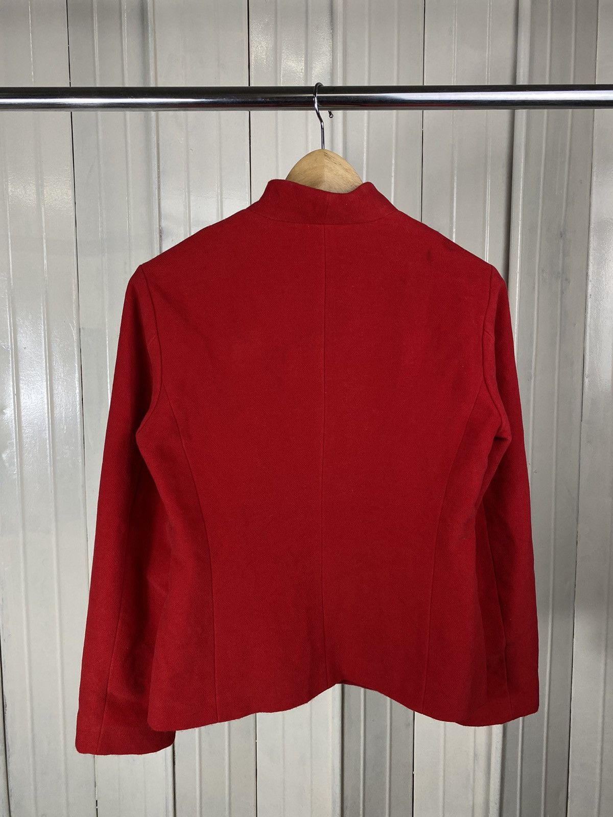 Jil Sander Archive Jil Sander Minimal Zip Jacket Wool Size 36R - 4 Thumbnail