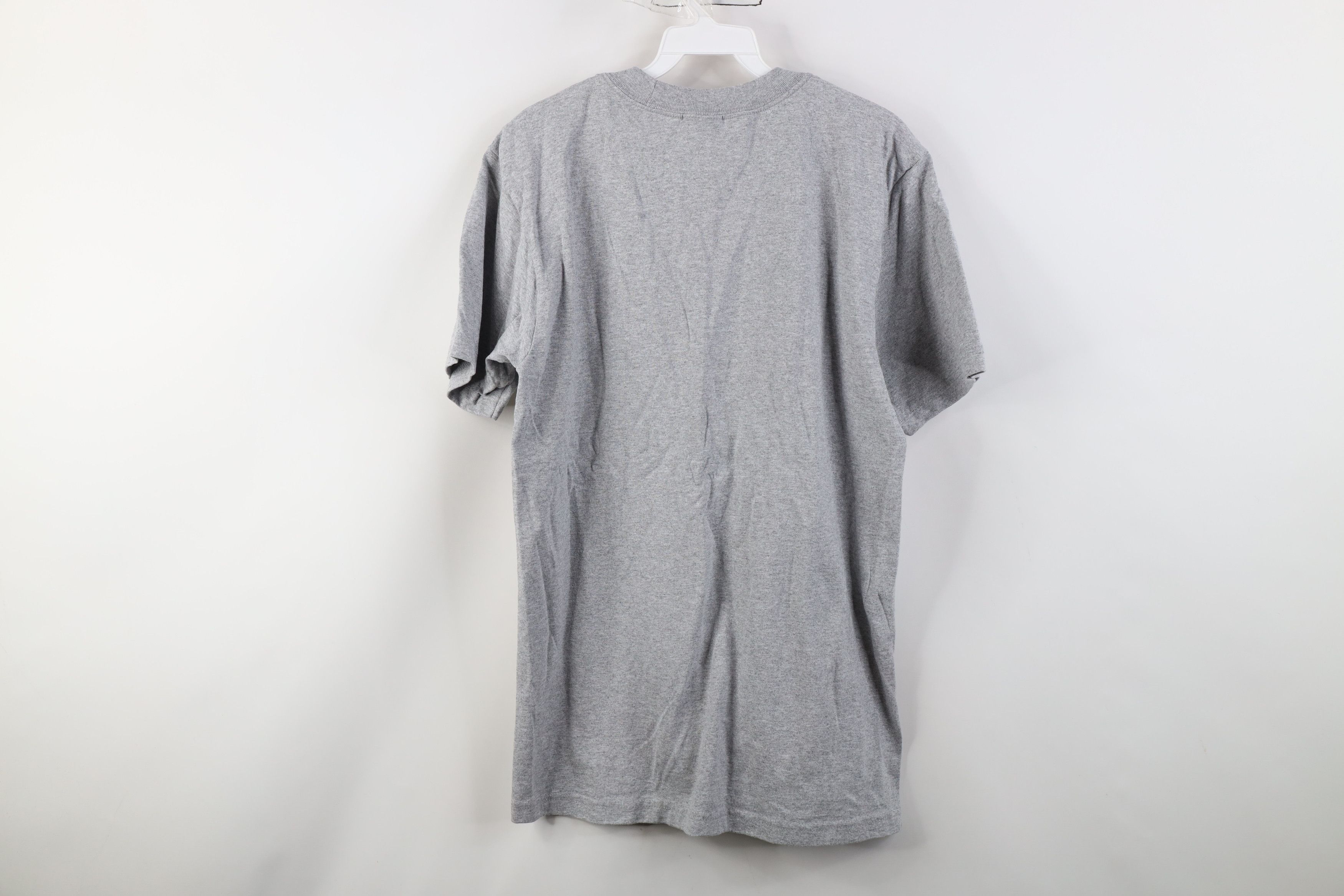 Vintage Vintage Y2K Streetwear Cotton T-Shirt Heather Gray Size US M / EU 48-50 / 2 - 9 Thumbnail