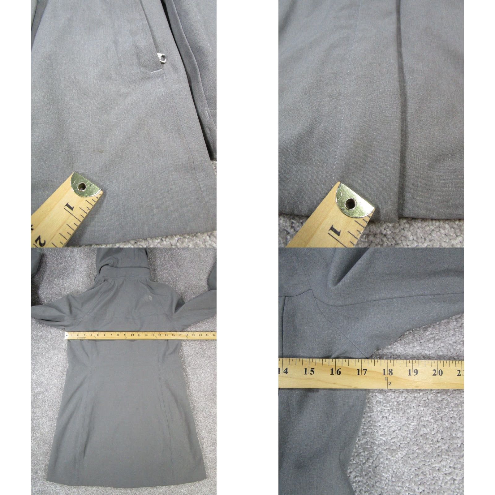 The North Face The North Face Apex Flex Jacket Womens XS Gray Gore-Tex Ski Water Resistant Regular Softshell Mountain Outdoor Coat Size XS / US 0-2 / IT 36-38 - 8 Thumbnail