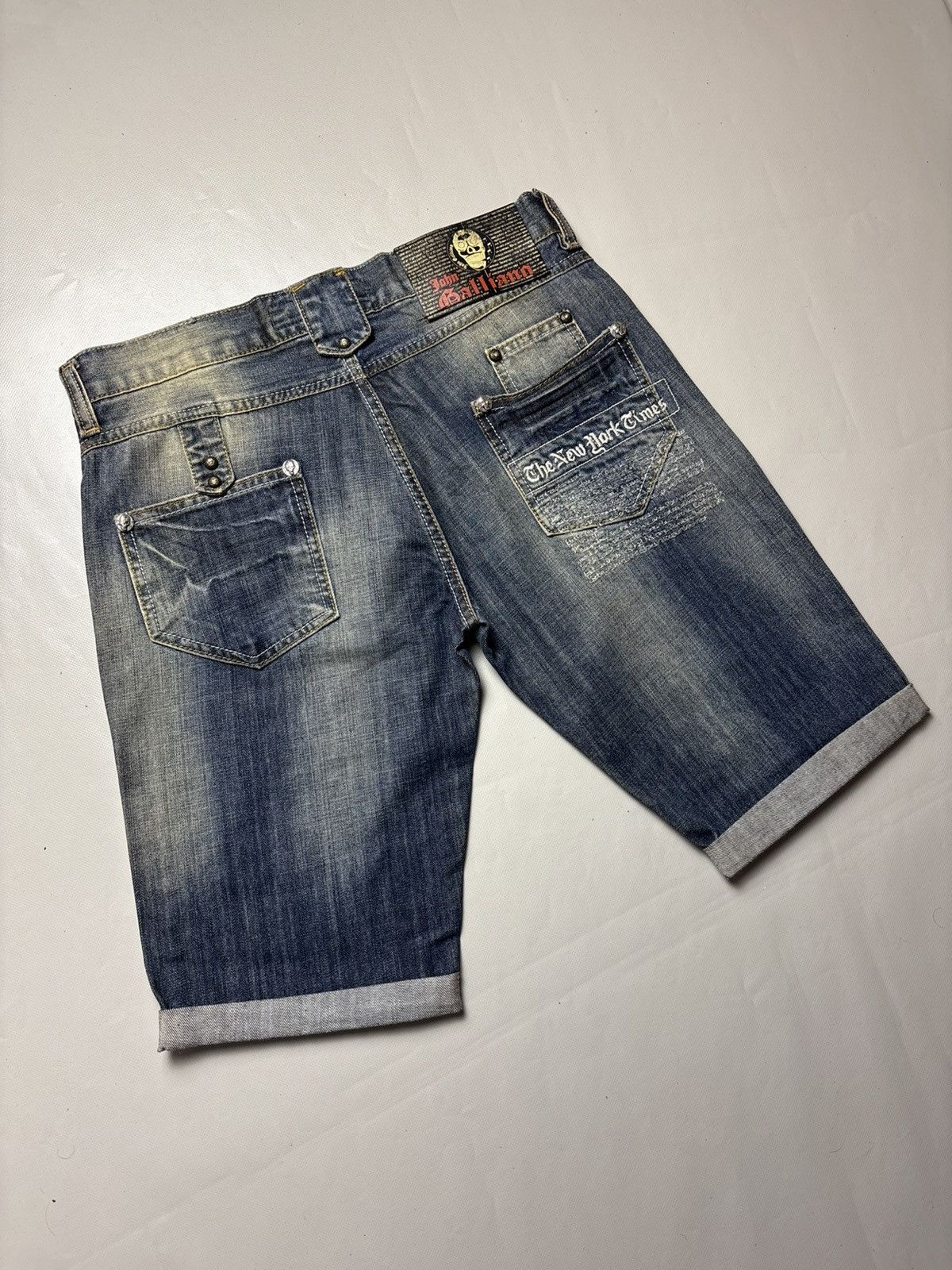 John Galliano Vintage John Galliano Denim Short Size US 31 - 2 Thumbnail