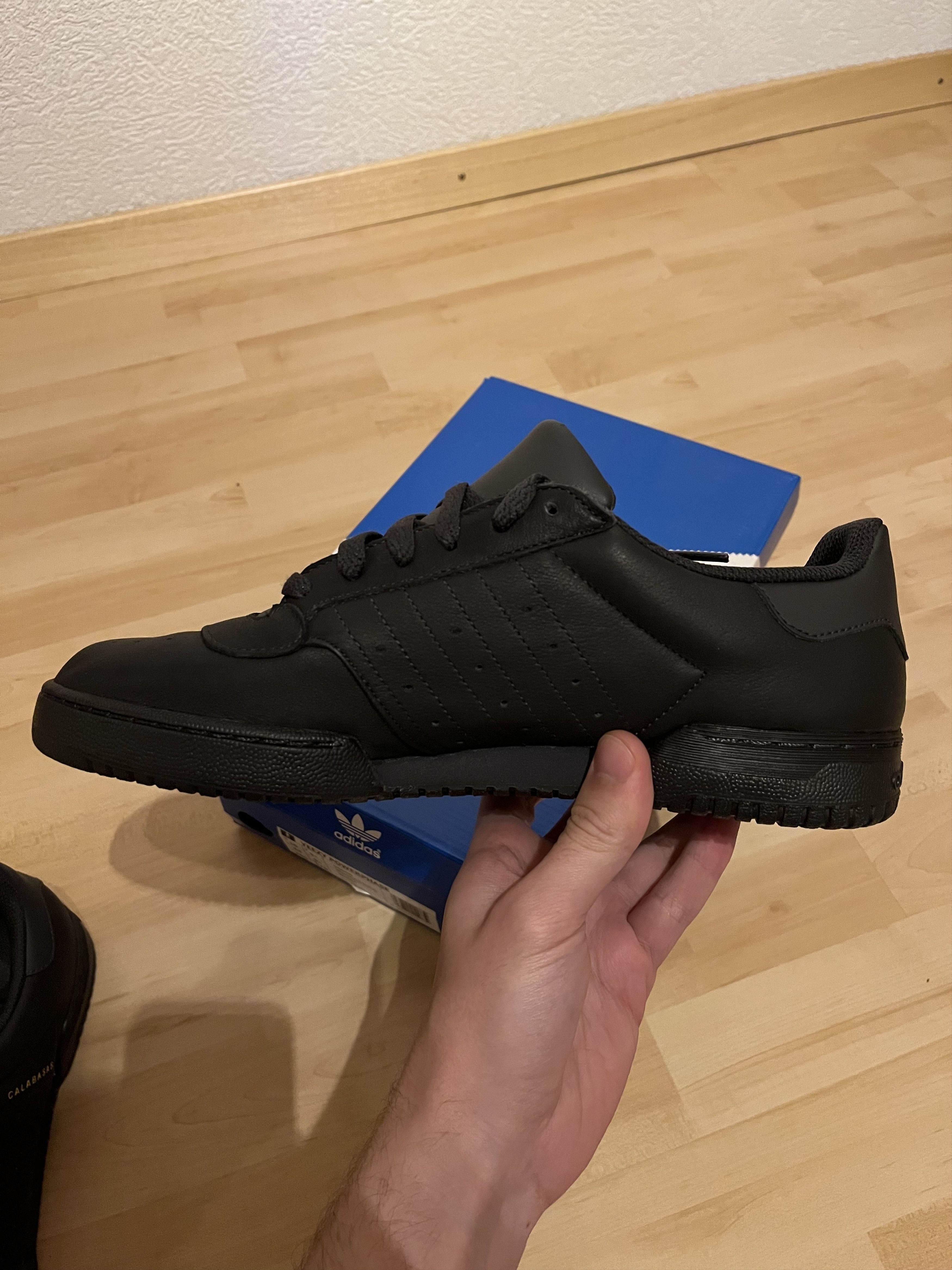 Adidas × Kanye West Adidas Yeezy Powerphase Black Size US 10 / EU 43 - 4 Thumbnail