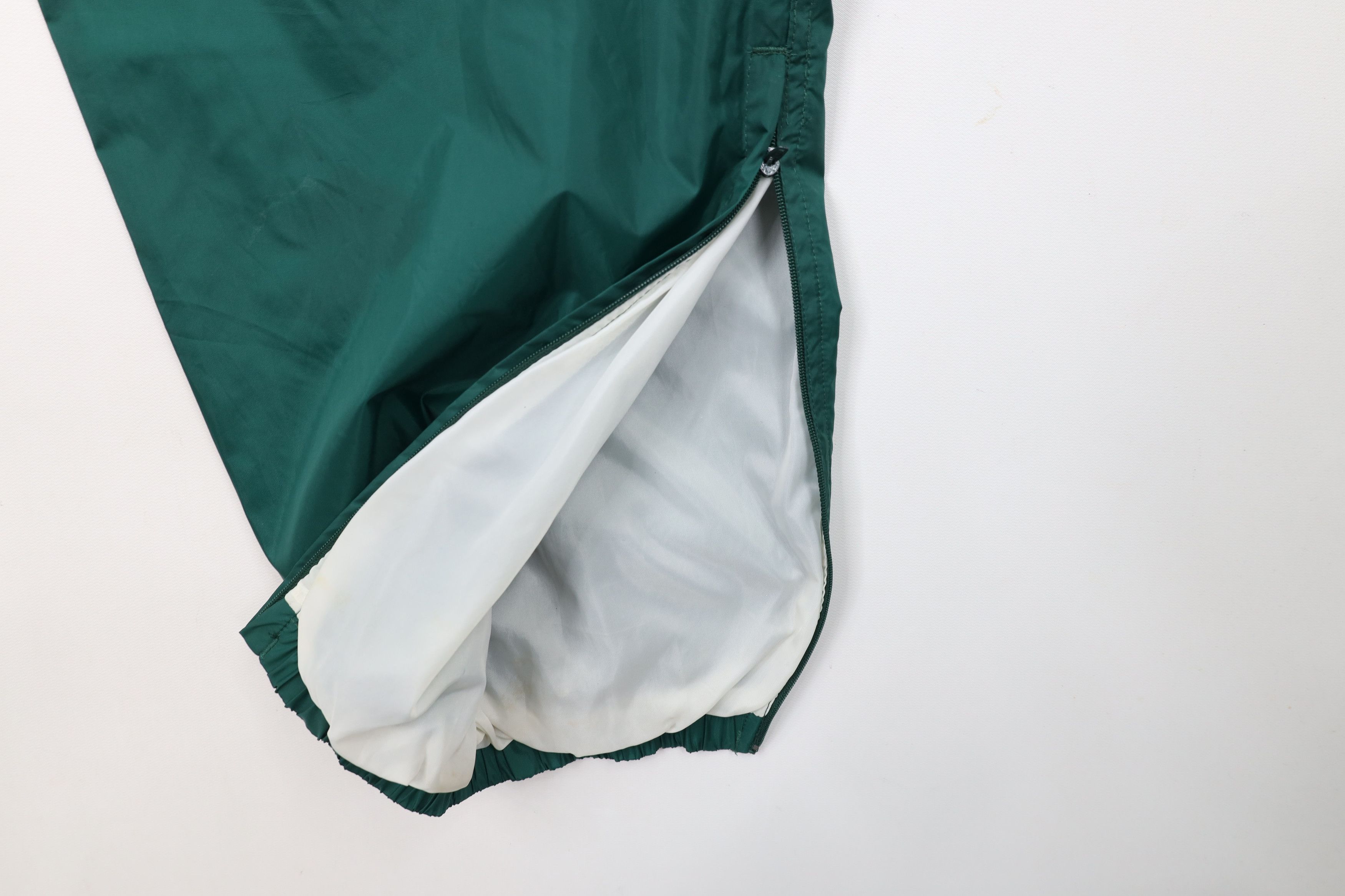 Adidas × Vintage Vintage 90s Adidas Nylon Windbreaker Jogger Pants Green Size US 36 / EU 52 - 6 Thumbnail