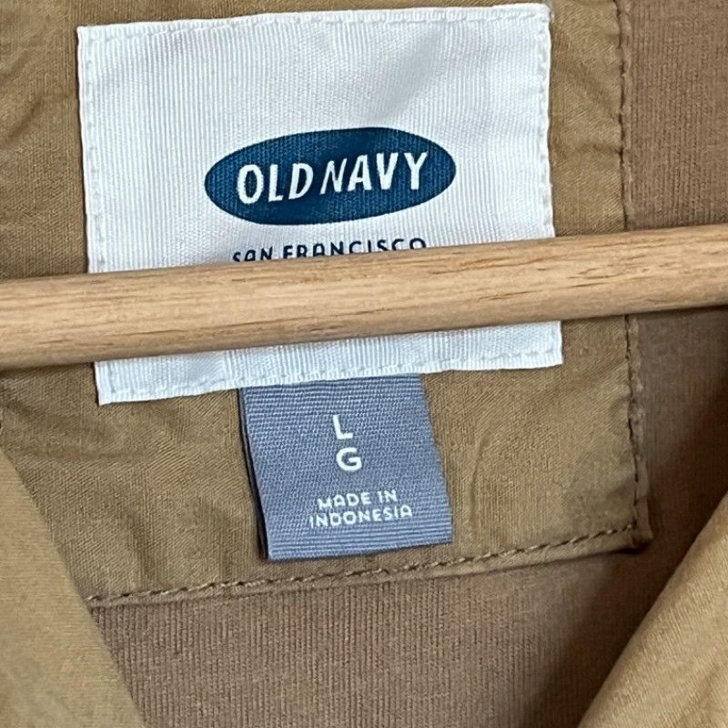 Old Navy Old Navy Men's Jacket Khaki Size Large Size US S / EU 44-46 / 1 - 6 Thumbnail