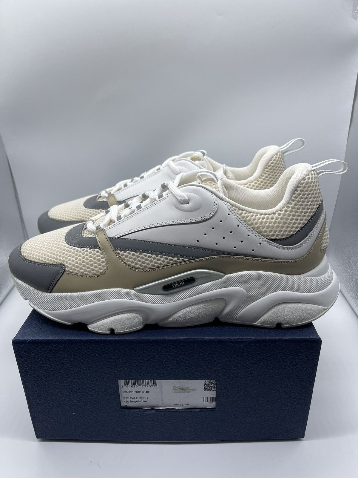Dior Dior b22 beige Sneakers Size US 15 / EU 48 - 4 Thumbnail