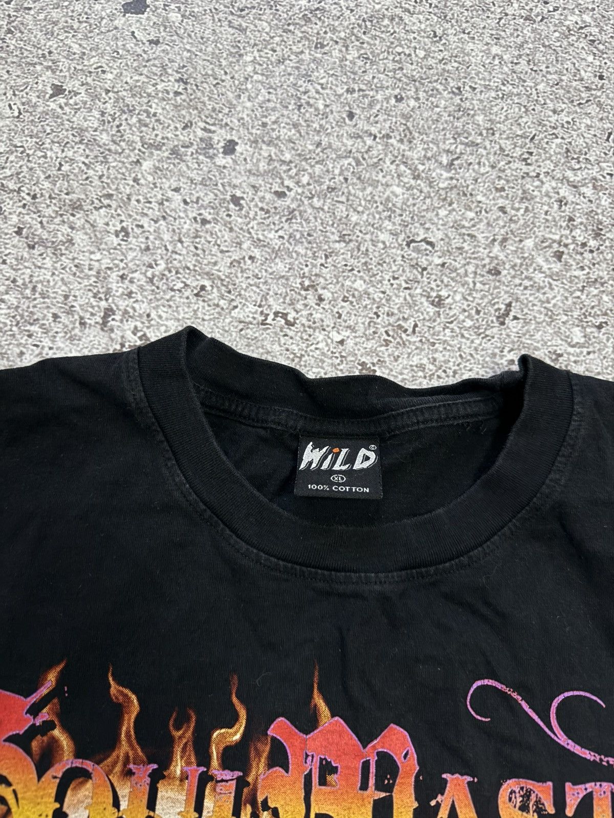 Harley Davidson × Vintage Vintage 1990’s Soul Master Ghost Rider West Choppers T-Shirt Size US XL / EU 56 / 4 - 9 Thumbnail