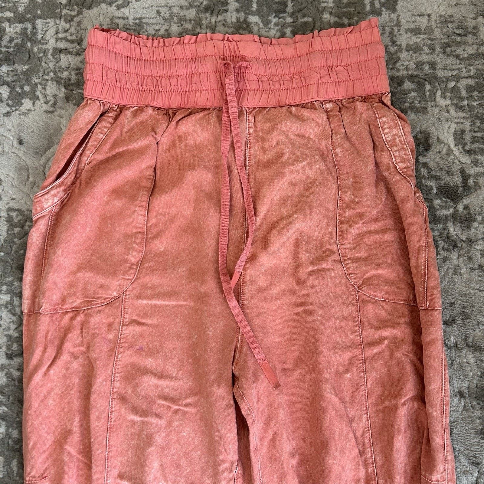 Free People FREE PEOPLE FP Movement Halfzies Pants, Matte Rose Sz Small Size 24" / US 00 / IT 34 - 3 Thumbnail