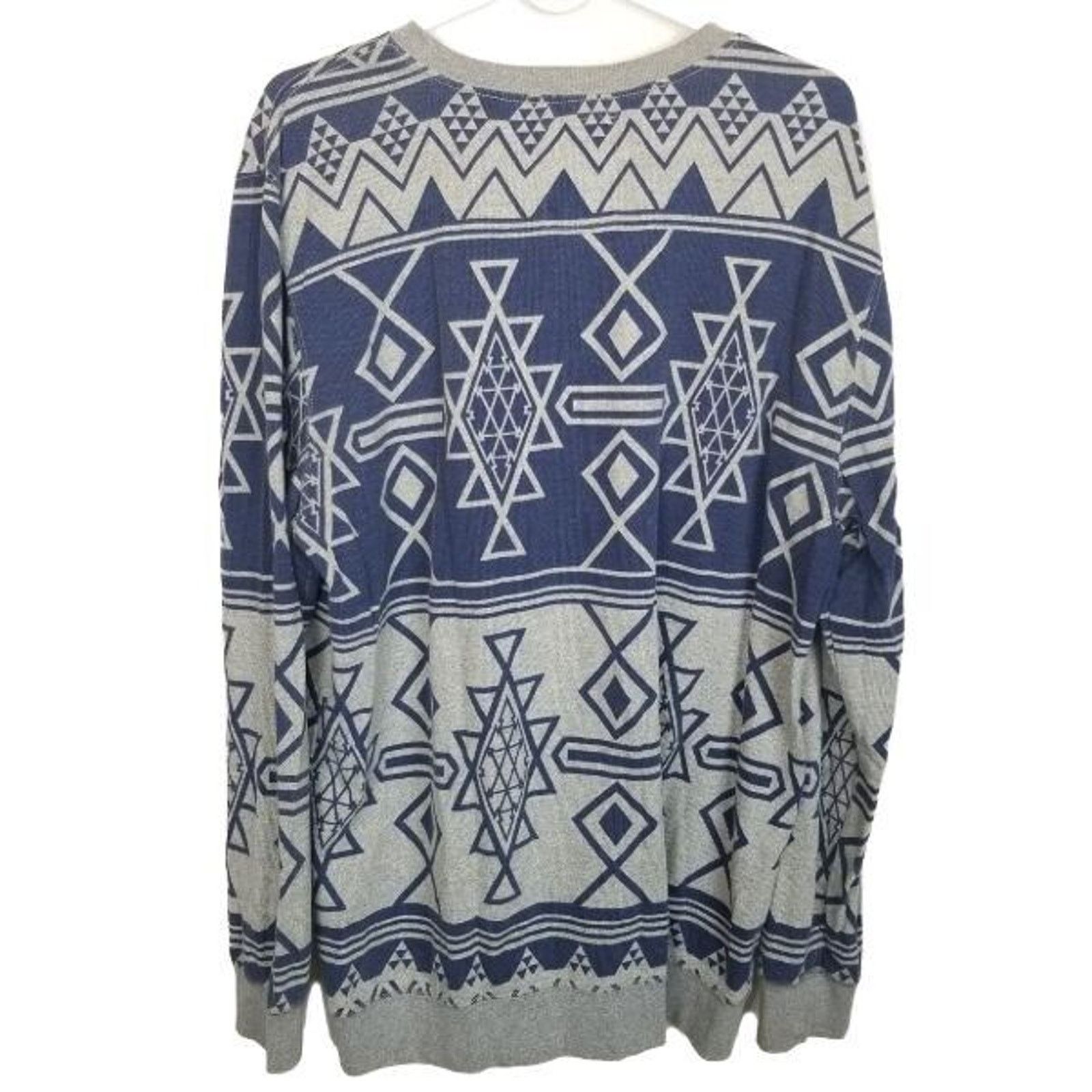 On The Byas On The Byas Mens Tribal Aztec Shirt Sz XL Southwestern Size US XL / EU 56 / 4 - 7 Thumbnail