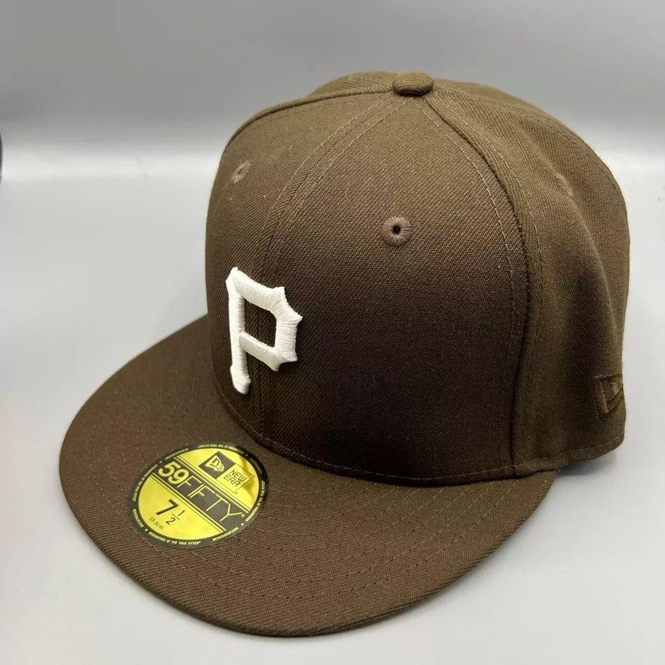 New Era Pittsburgh Pirates Hat Men 59Fifty New Era Fitted Cap Size ONE SIZE - 3 Thumbnail