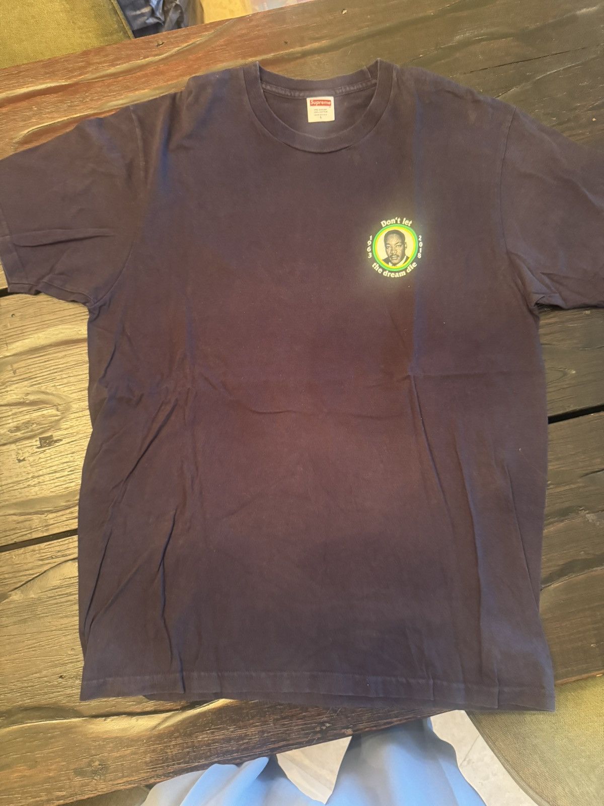 Supreme Supreme MLK Dream Tee SS18 Size US L / EU 52-54 / 3 - 1 Thumbnail