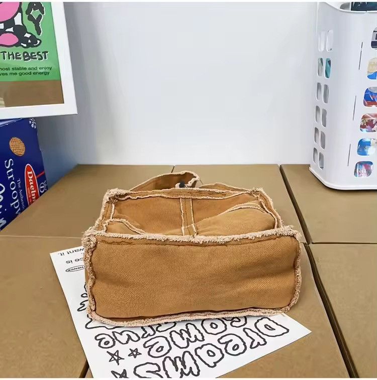 Japanese Brand × Vintage Canvas brown shoulder bag Size ONE SIZE - 8 Thumbnail