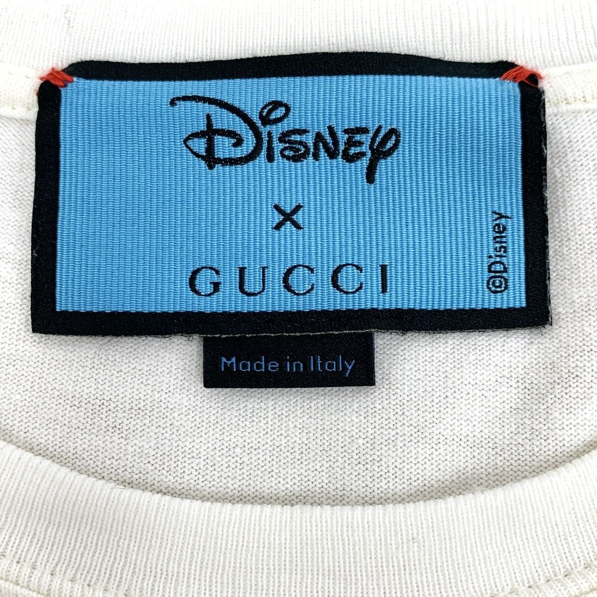 Gucci Gucci x Disney White Logo & Donald Duck T-shirt K26WX Size S / US 4 / IT 40 - 5 Thumbnail