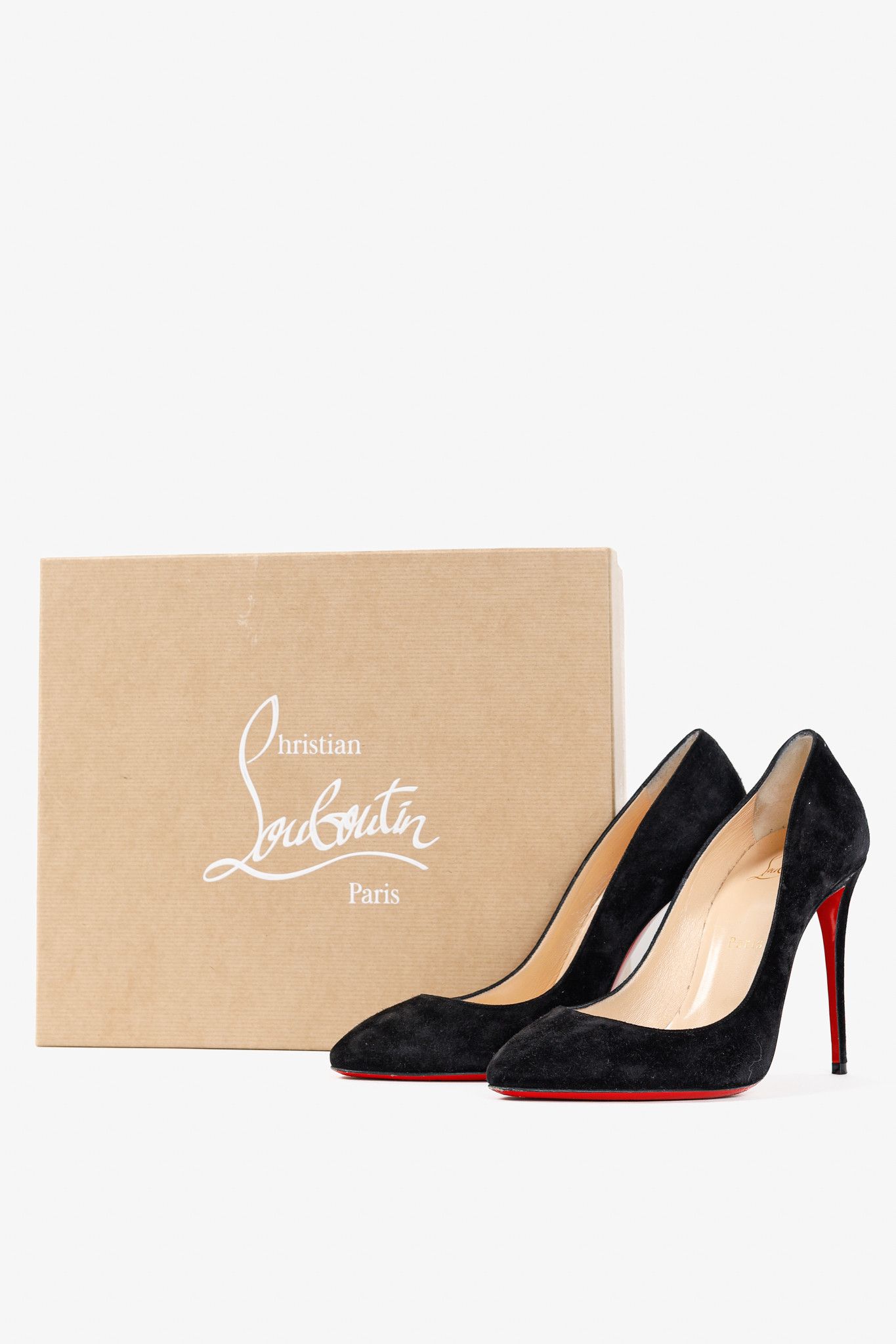 Christian Louboutin Christian Louboutin Eloise Veau Velours Pointed-Toe Pumps Size US 7.5 / IT 37.5 - 10 Thumbnail