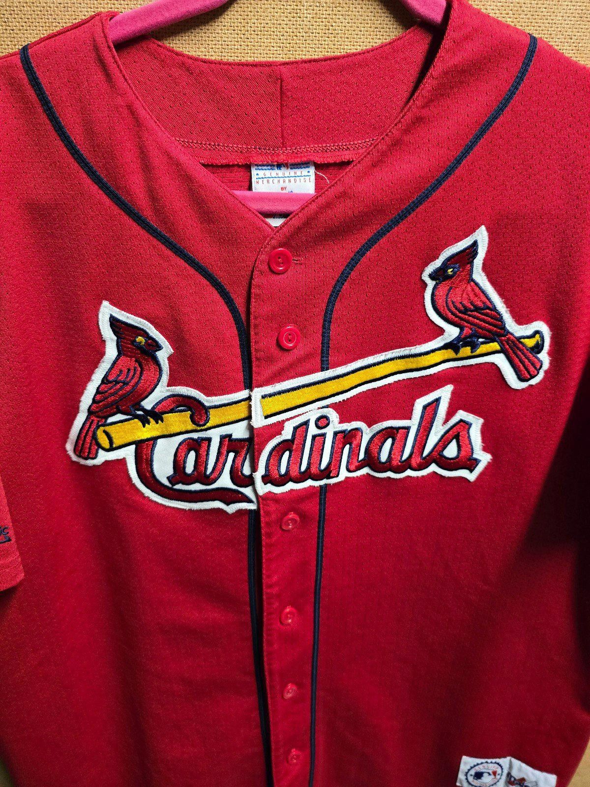 Majestic VTG Authentic MAJESTIC ST.LOUIS CARDINALS MCGWIRE JERSEY XL Size US XL / EU 56 / 4 - 4 Thumbnail