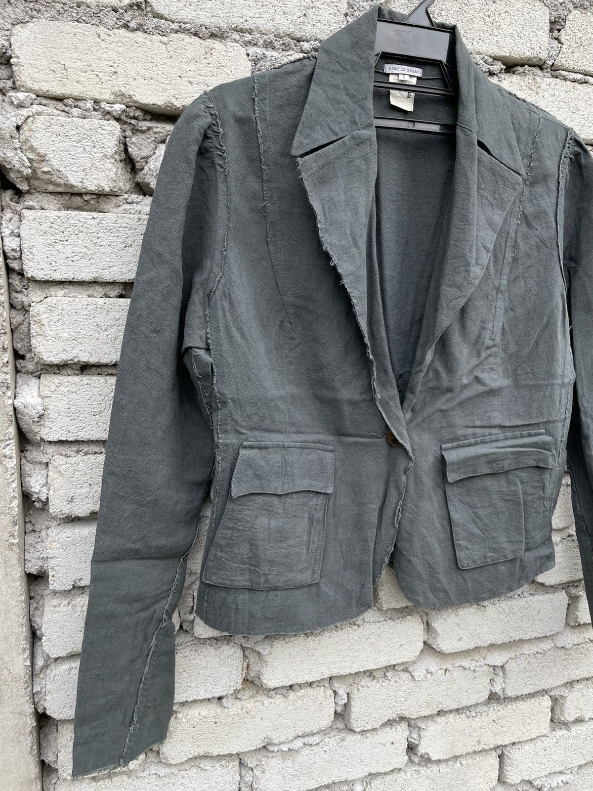Marc Le Bihan Marc Le Bihan Cotton Linen Casual Outerwear Size S / US 4 / IT 40 - 2 Thumbnail