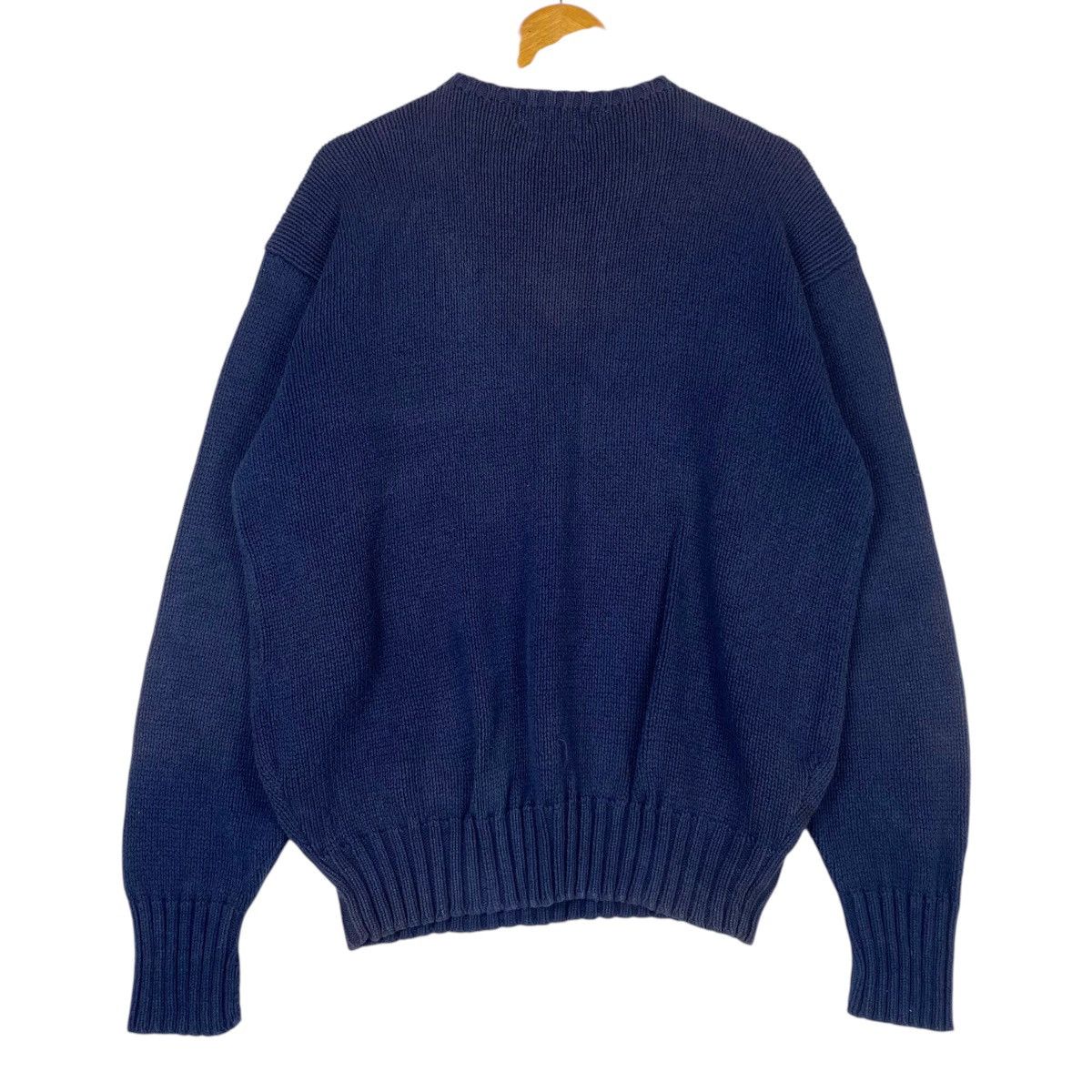 Polo Ralph Lauren × Vintage 💥 VTG POLO RALPH LAUREN BAGGY SUNFADED SWEATSHIRT Size US XL / EU 56 / 4 - 9 Thumbnail