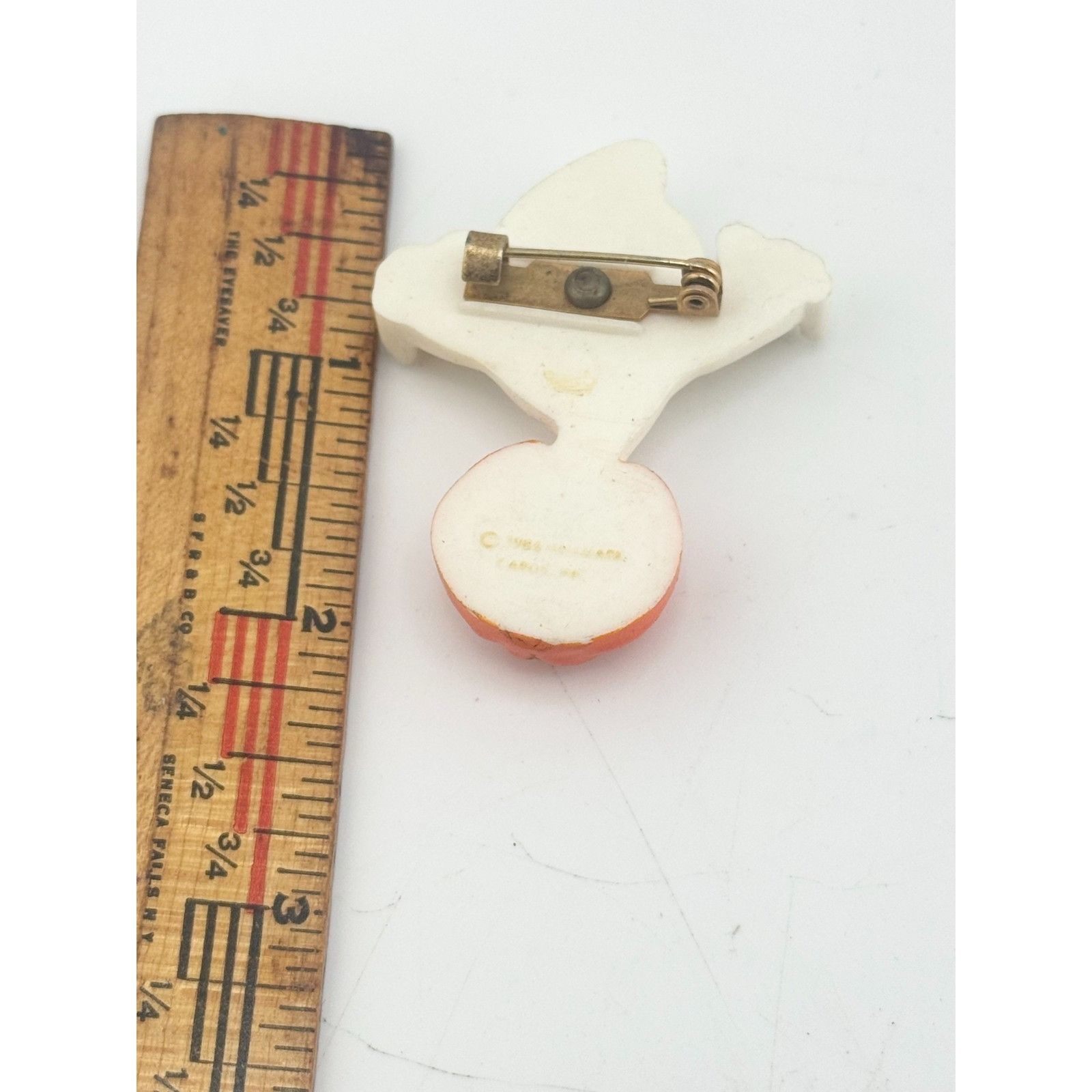 Vintage Vintage Hallmark Google Eye Ghost Pumpkin Halloween Brooch P Size ONE SIZE - 4 Thumbnail