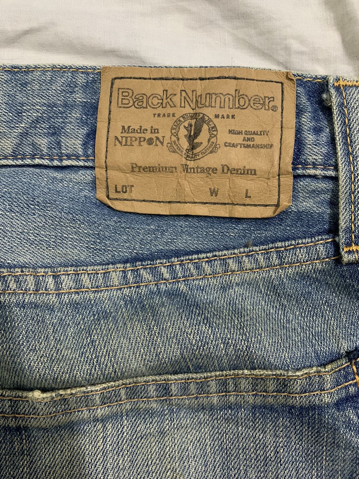 Vintage Japanese Brand Mud Wash Distressed Grunge Jeans