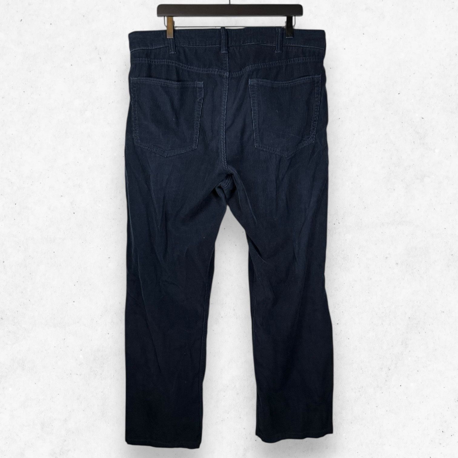 Banana Republic Banana Republic 100% Pima Cotton Corduroy Men's 40x34 Black Size US 40 / EU 56 - 2 Thumbnail