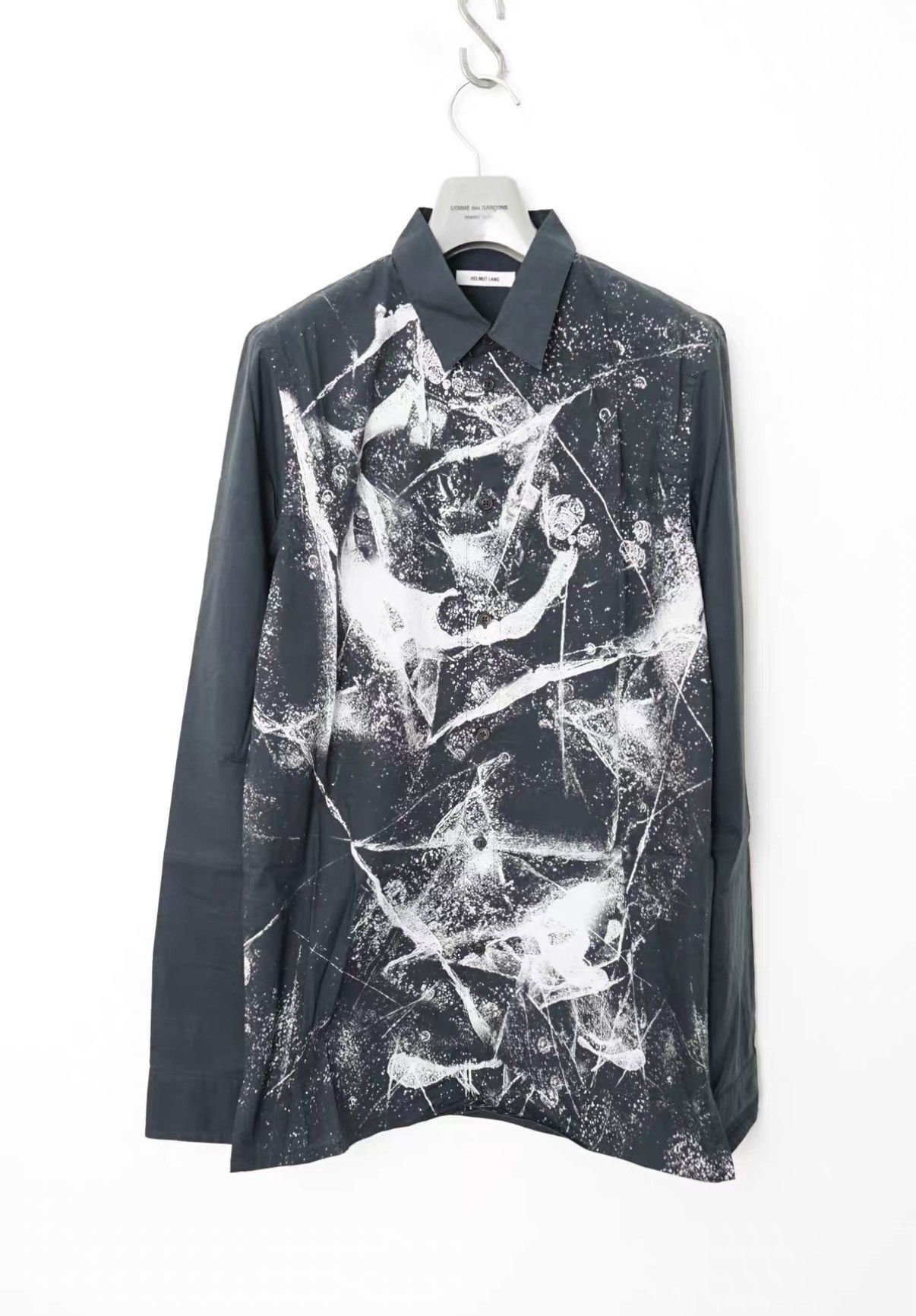 Helmut Lang Helmut Lang Graffiti Print Shirt Size US M / EU 48-50 / 2 - 1 Thumbnail