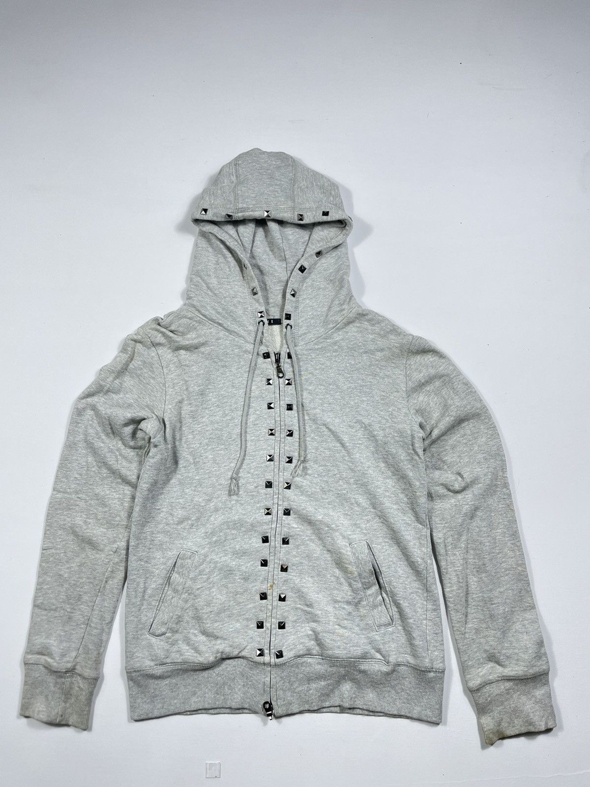 Japanese Brand studded ingni hoodie gothic ifsixwasnine style Size US M / EU 48-50 / 2 - 1 Thumbnail