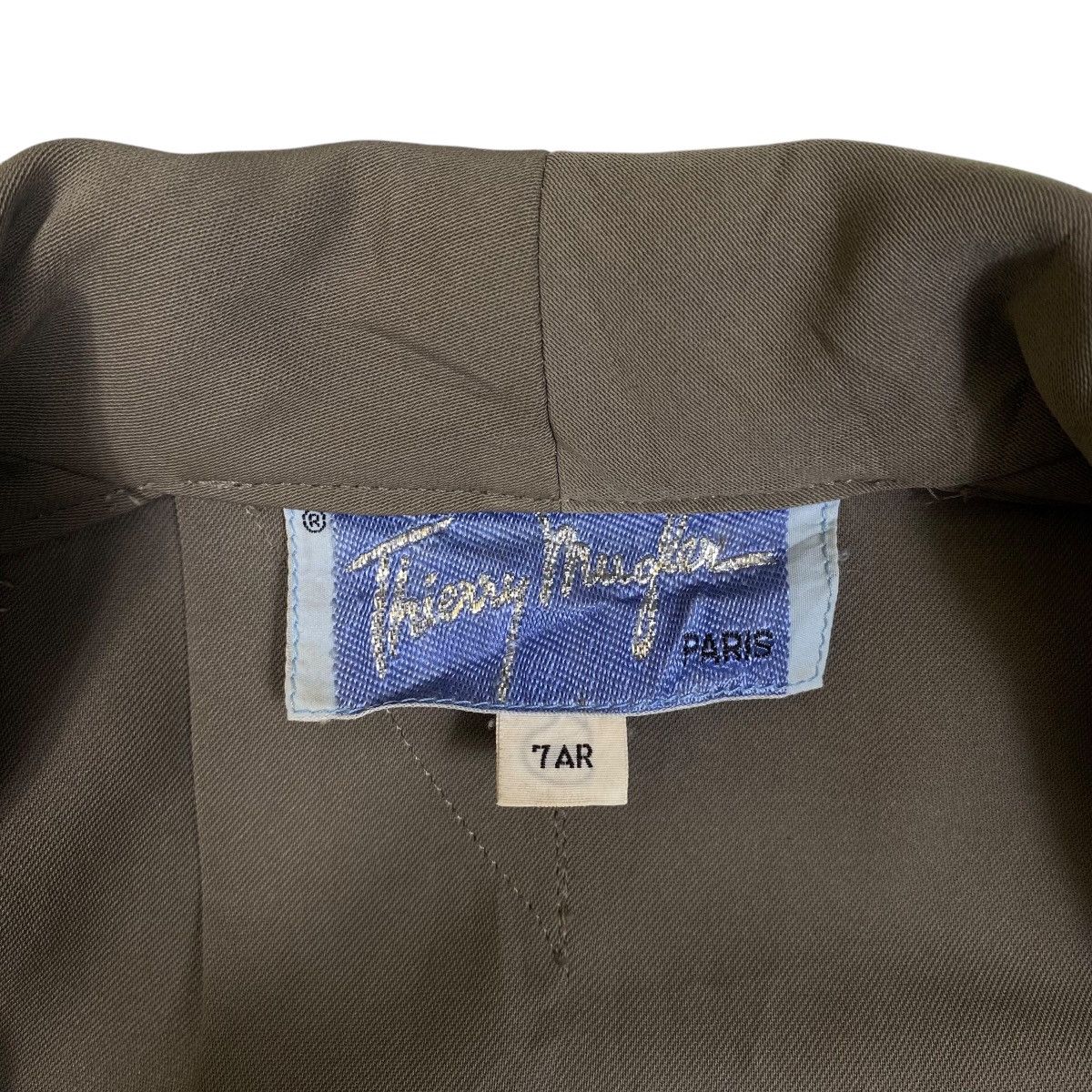 Thierry Mugler THIERRY MUGLER Paris Luxury Designer Belted Blazer Coat Size S / US 4 / IT 40 - 8 Thumbnail