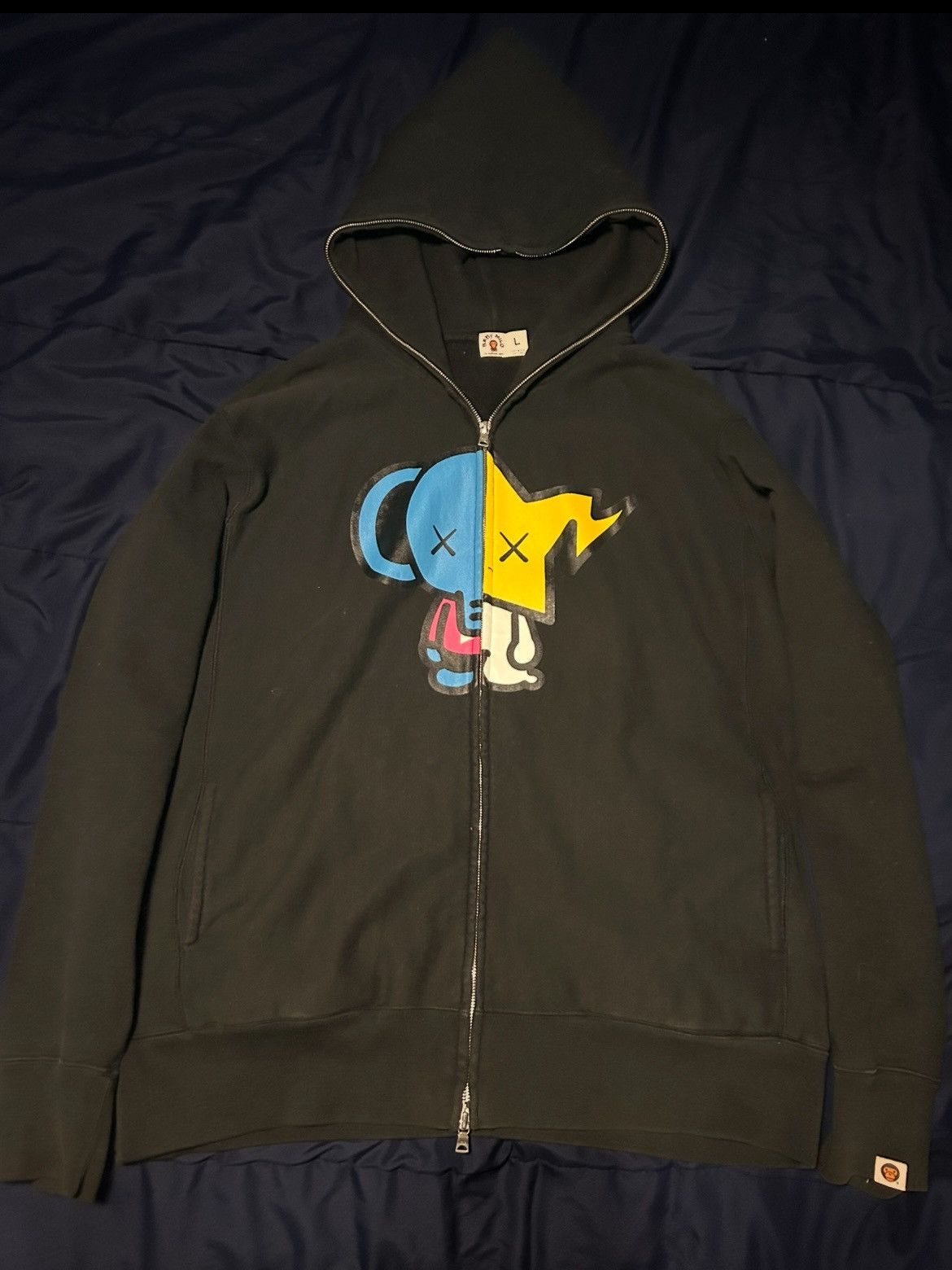 Bape × Kaws Bape X Kaws Full zip Size US L / EU 52-54 / 3 - 1 Thumbnail