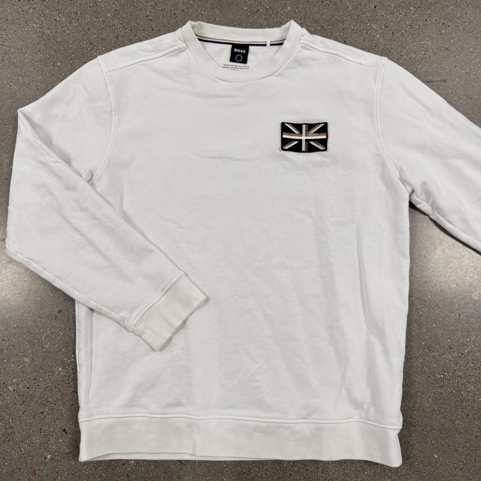 Hugo Boss Ultra Rare HUGO BOSS Sloane Oxford Exclusive Sweatshirt XL Size US XL / EU 56 / 4 - 1 Thumbnail