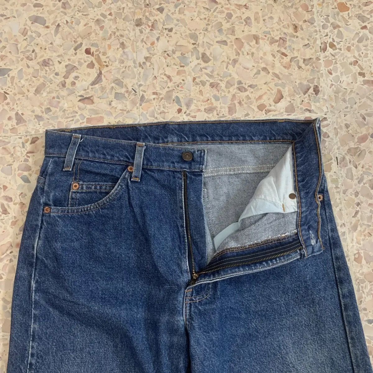 Levi's 1990’s Vintage Levi’s 505 Jeans Orange Tab Levis Denim Pants Size US 32 / EU 48 - 6 Thumbnail