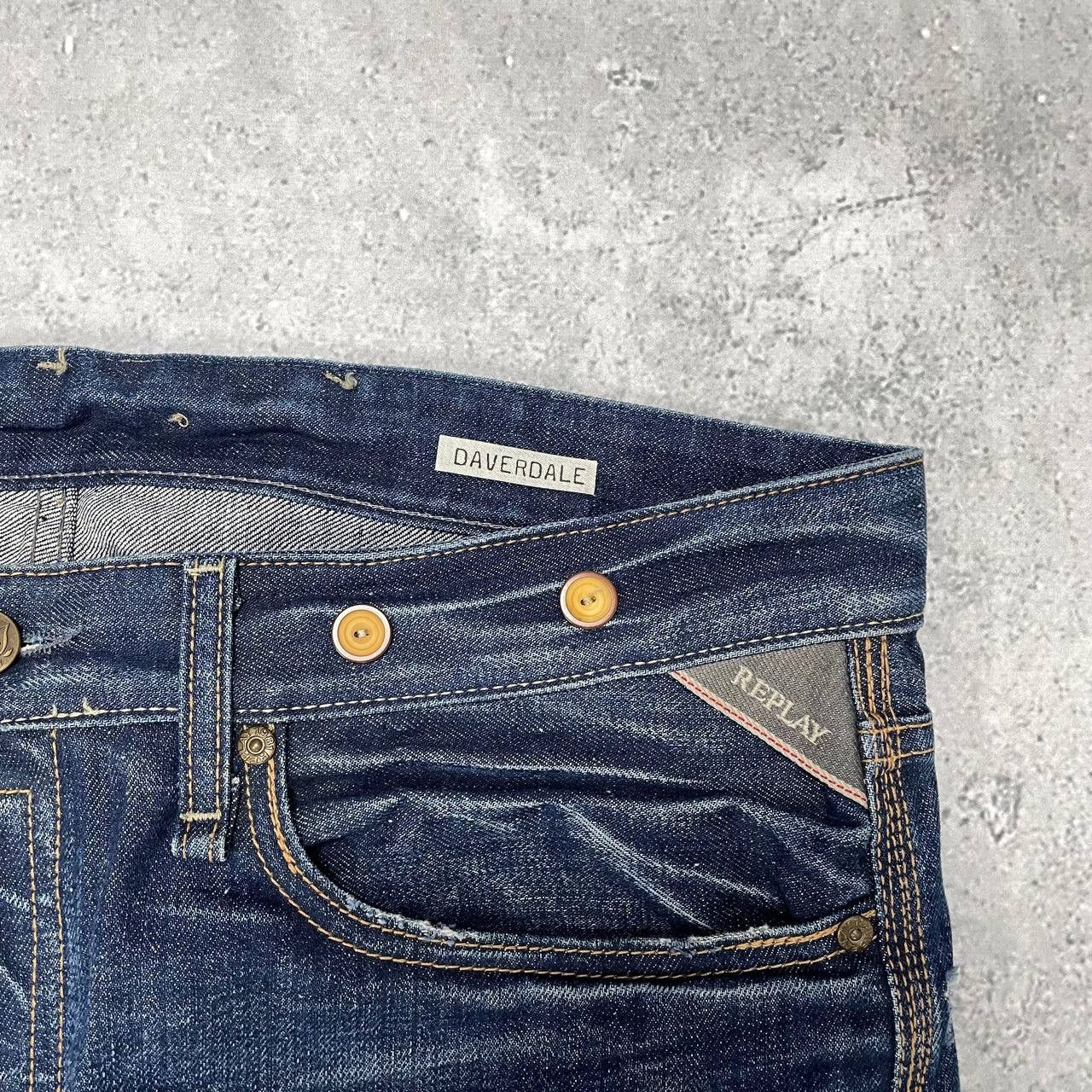 Replay Replay Daverdale Jeans Blue Size W36 L35 Size US 33 - 6 Thumbnail