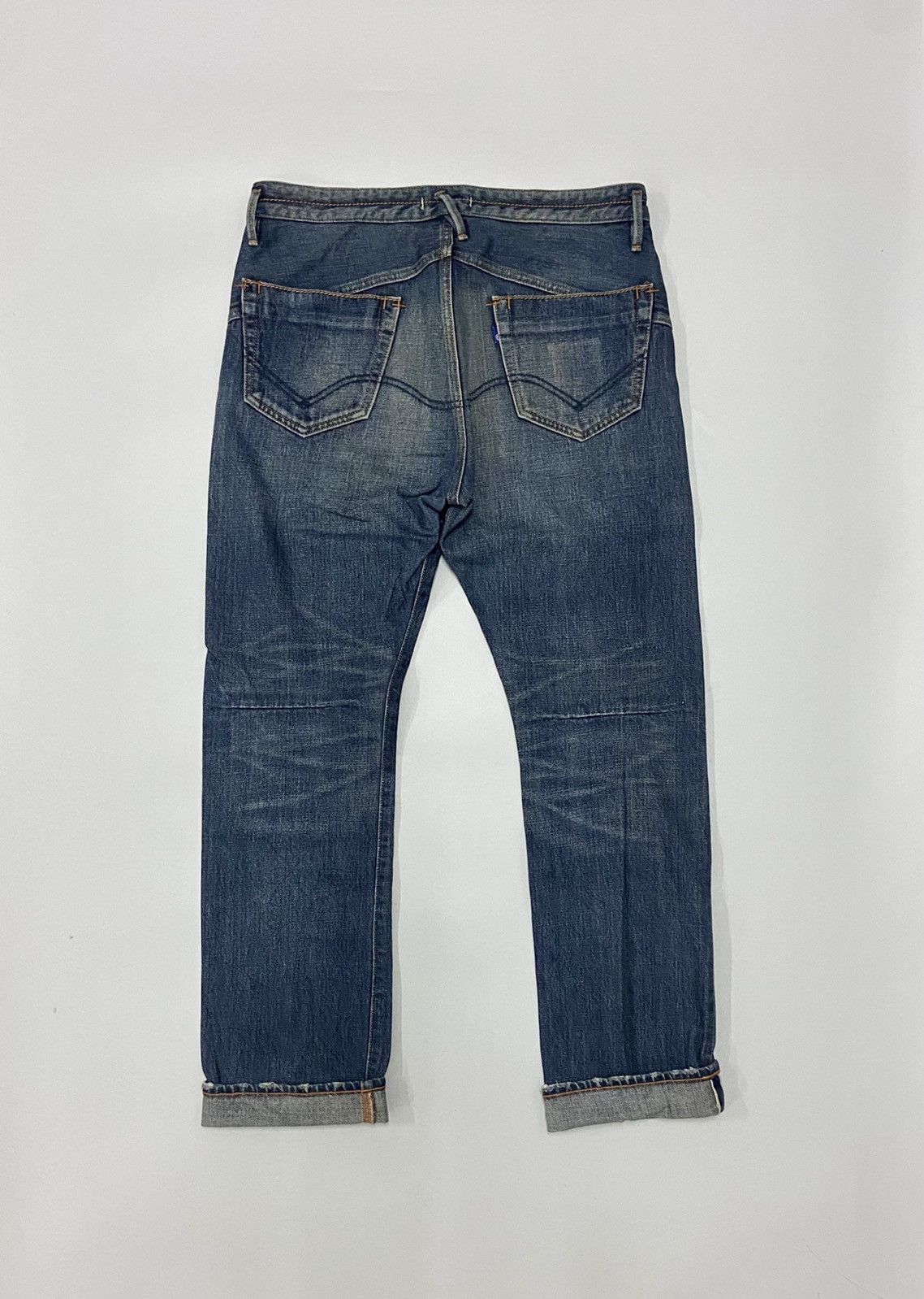 Japanese Brand × Nonnative NONNATIVE SELVEDGE DISTRESSED JEANS Size US 33 - 4 Thumbnail