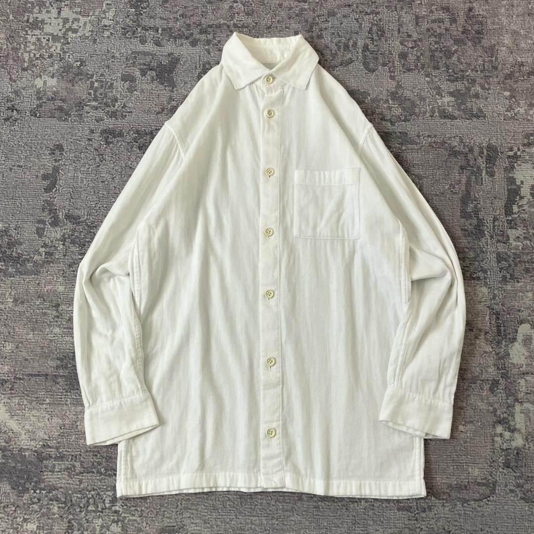 Y’s Yohji Yamamoto White Cotton Shirt