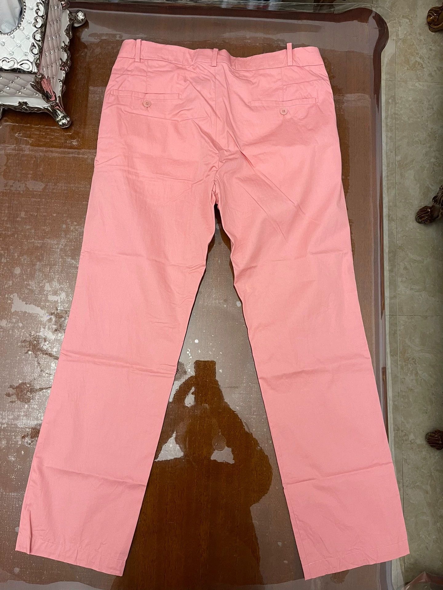 Hermes Hermes Men's Casual Pants Pink Youthful New Unworn Authentic Size US 34 / EU 50 - 2 Thumbnail