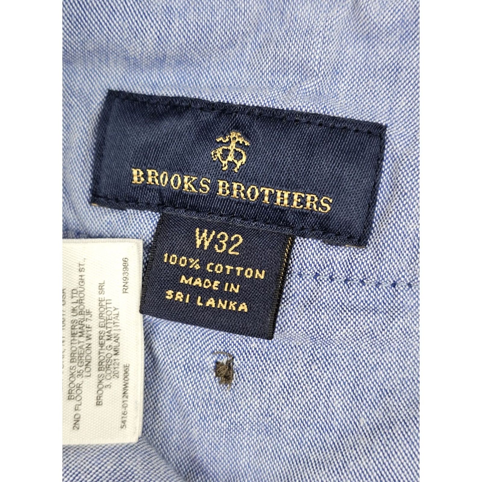 Brooks Brothers Brooks Brothers Bermuda Shorts Men 31 Casual Plaid Pink Blue Shorts Bermuda, Men, 31, Cotton, Blue, Pink, Regular Fit Size US 31 - 7 Thumbnail