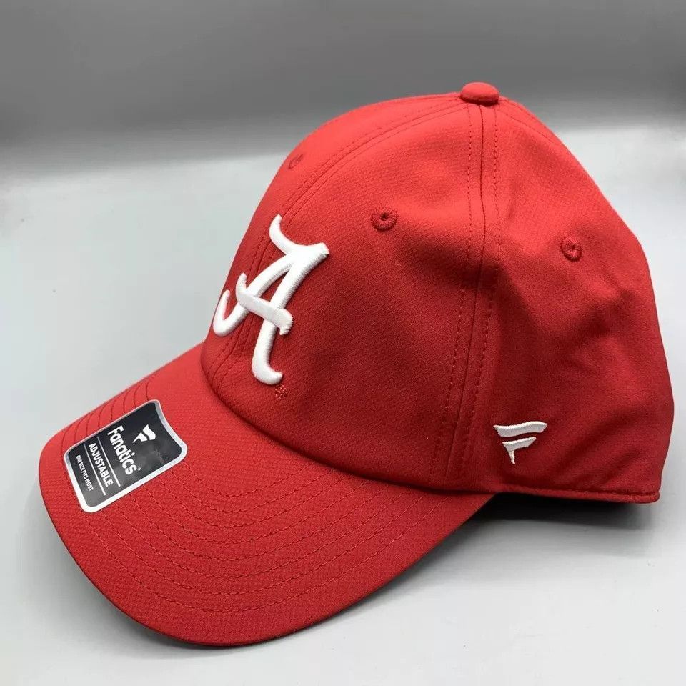 Other Alabama Crimson Tide Hat Men Red Fanatics Strap Back Cap Size ONE SIZE - 2 Thumbnail