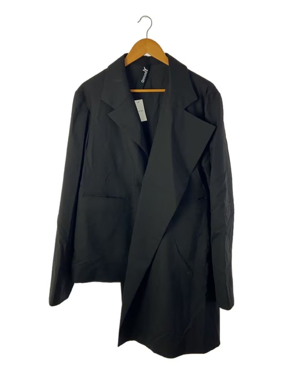 Yohji Yamamoto Yohji Yamamoto Ground Y wool tailored jacket GA-J01-100 Size US L / EU 52-54 / 3 - 1 Thumbnail
