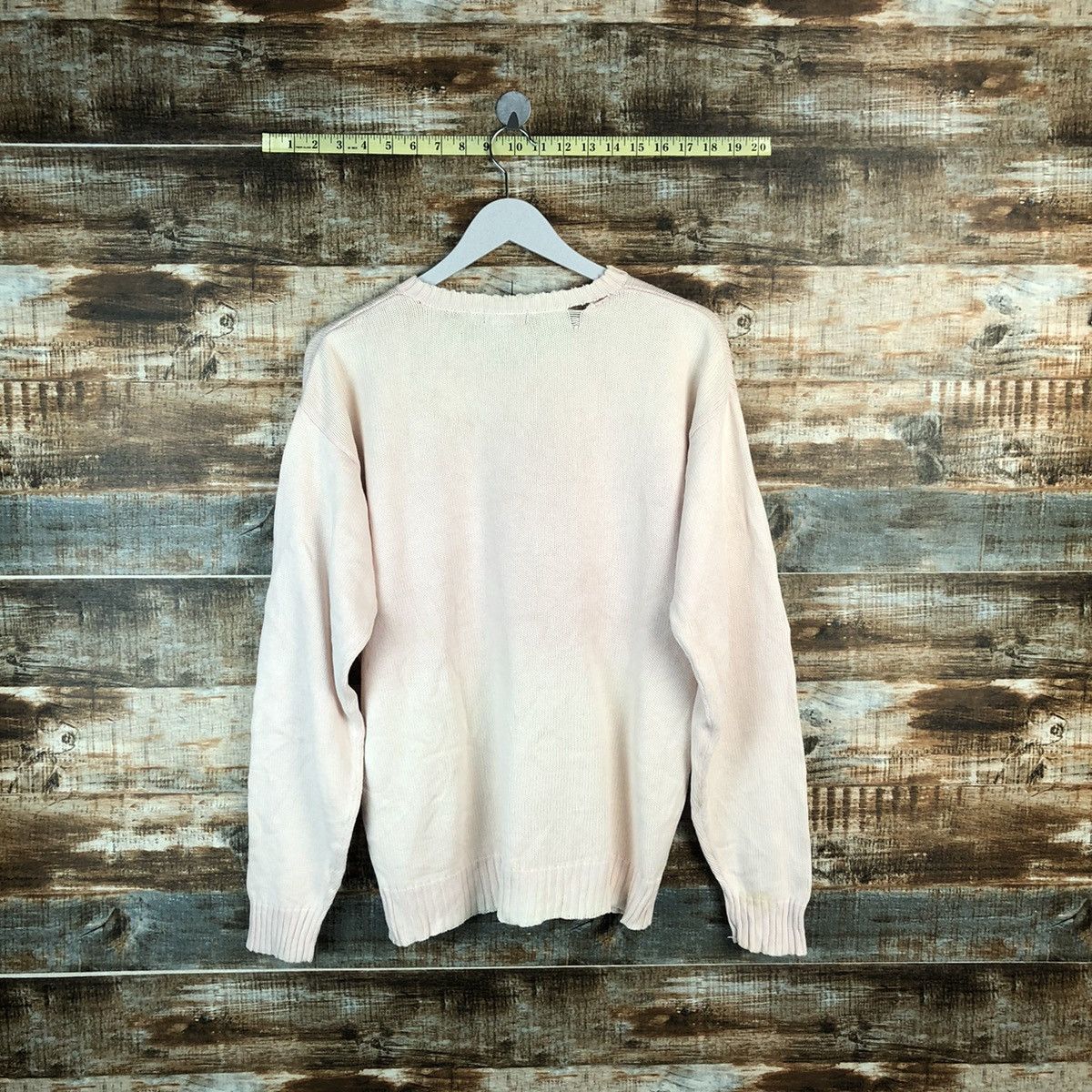 Homespun Knitwear × Japanese Brand Uniqlo vintage Pink Knitwear sweatshirt #A1810 Size US M / EU 48-50 / 2 - 13 Thumbnail