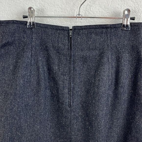 Escada × Vintage Escada by Margaretha Ley Pockets Wool Pencil Skirt 80s Size 28" / US 6 / IT 42 - 5 Thumbnail
