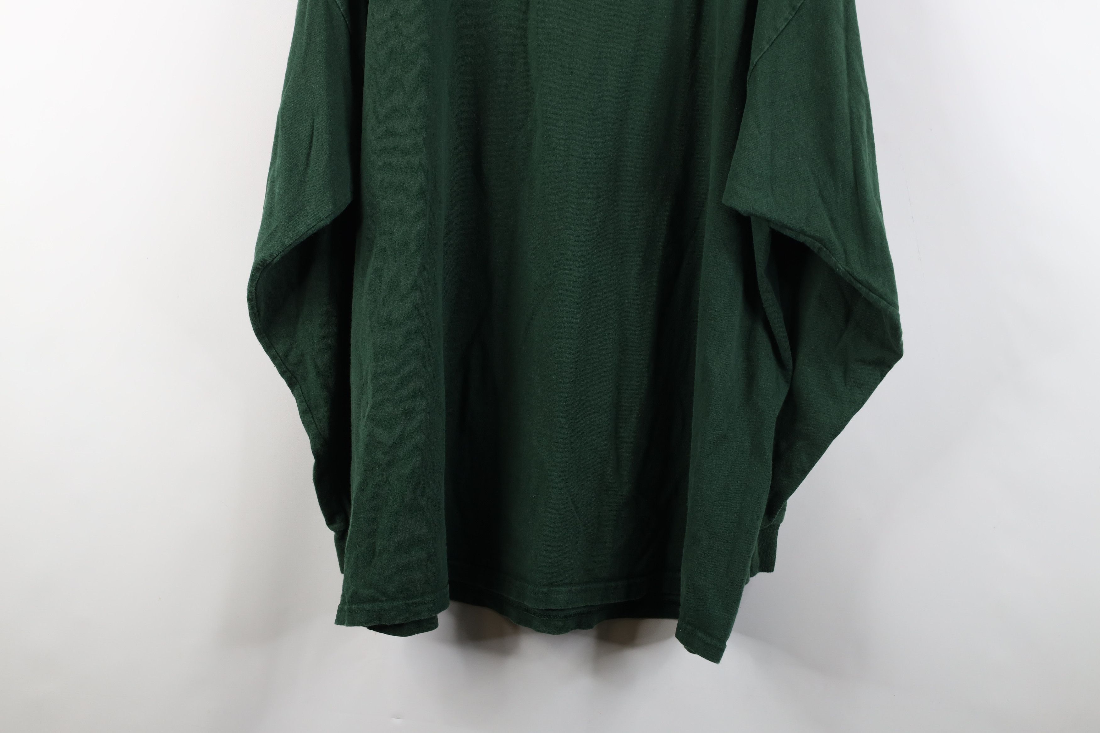 Vintage Vintage 90s Michigan State University Long Sleeve T-Shirt Size US XXL / EU 58 / 5 - 13 Thumbnail