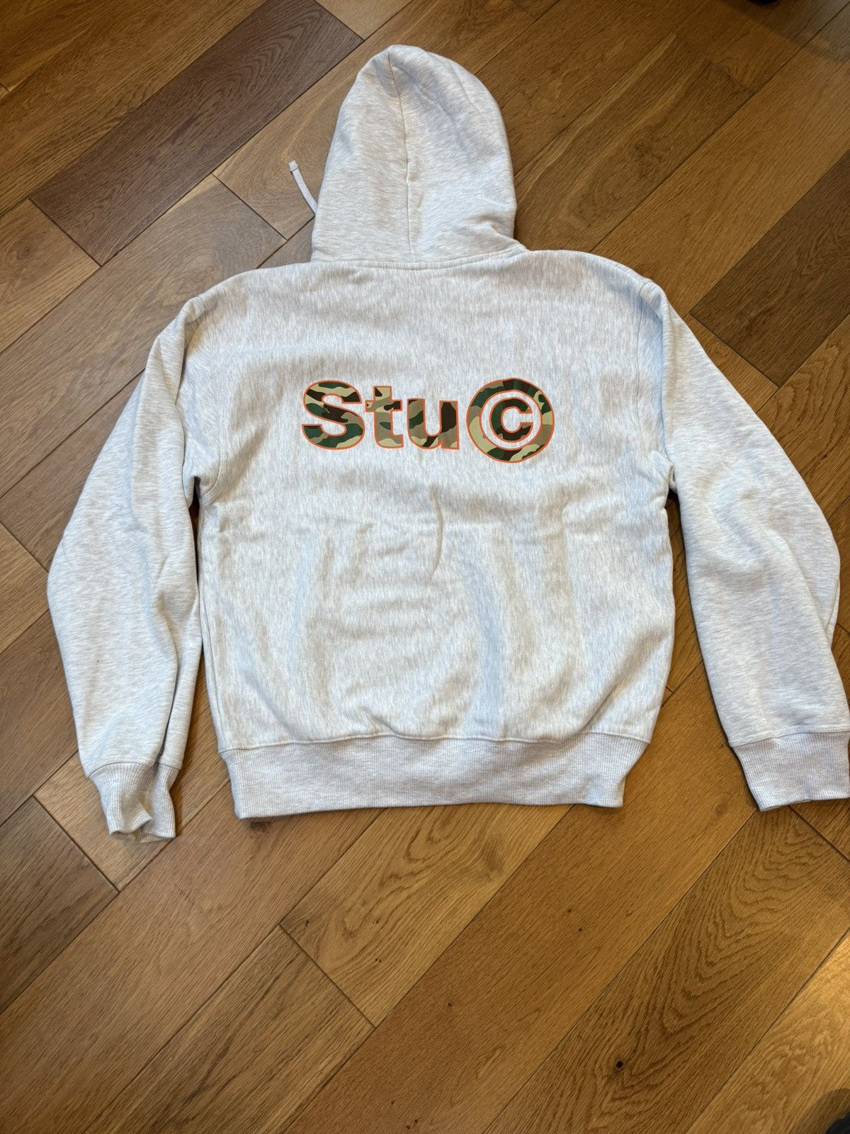 Stussy Stussy Stu C. Hoodie Heather Grey Size US L / EU 52-54 / 3 - 6 Thumbnail