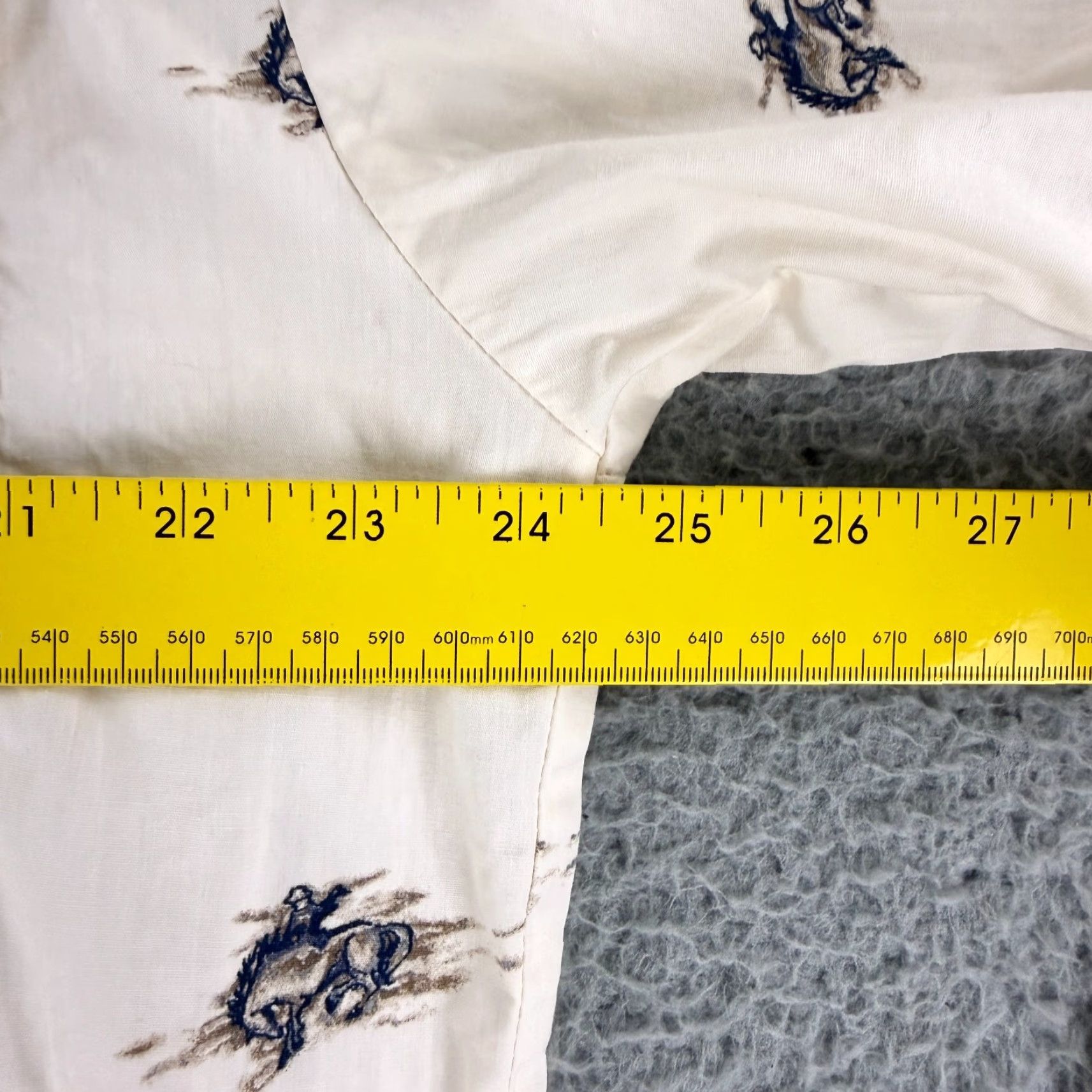 Roper VINTAGE Roper Shirt Mens XL Button-Up western ivory horse bucking print casual Size US XL / EU 56 / 4 - 7 Thumbnail