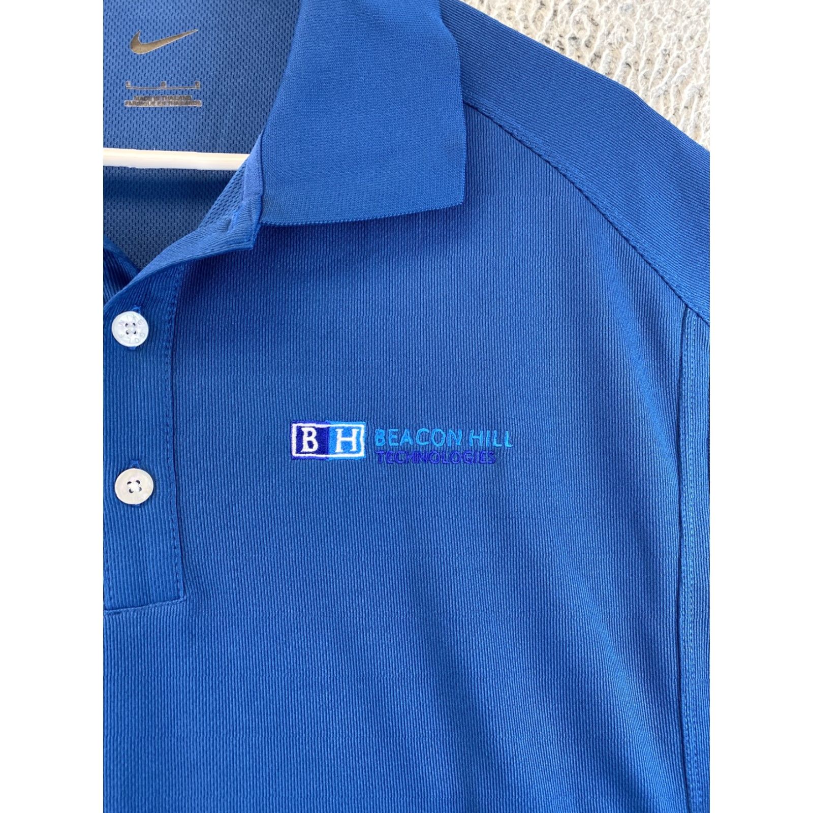 Nike Nike Dri-Fit Polo Shirt Mens Large Blue Lightweight Golf Shirt Size US L / EU 52-54 / 3 - 5 Thumbnail