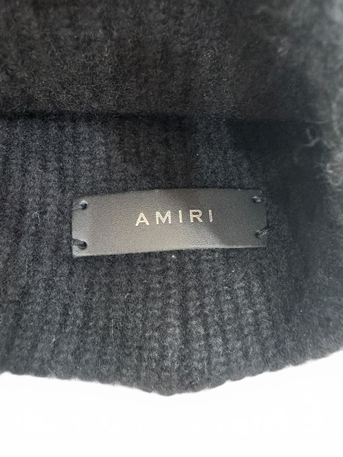 Amiri Amiri Black Cashmere Star Beanie Size ONE SIZE - 3 Thumbnail