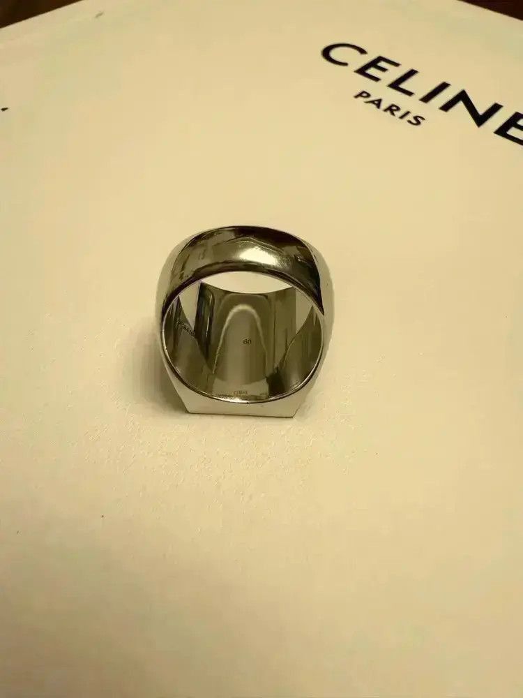 Celine Celine by Hedi 23SS Stone Texture Ring-2507 Size ONE SIZE - 4 Thumbnail