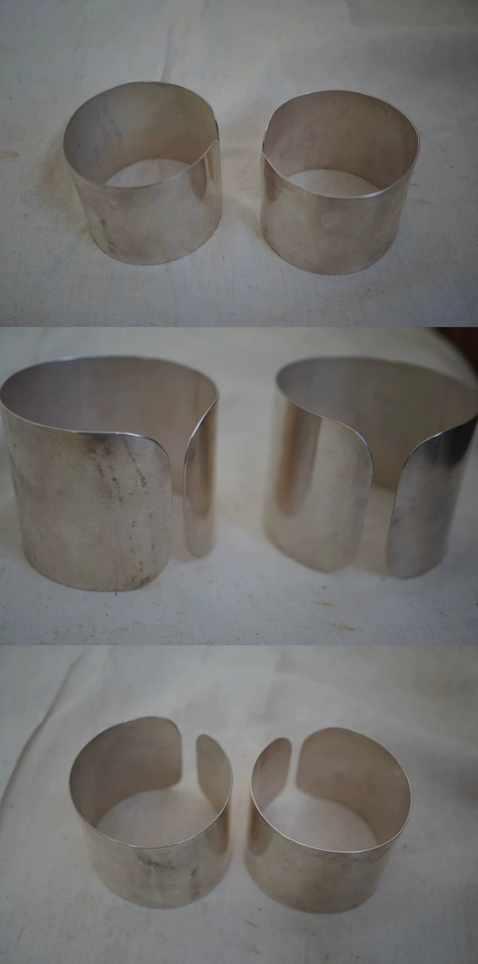 Other zooSelect Handmade Pure Silver Adjustable Arm Cuff/Bracelet Size ONE SIZE - 4 Thumbnail