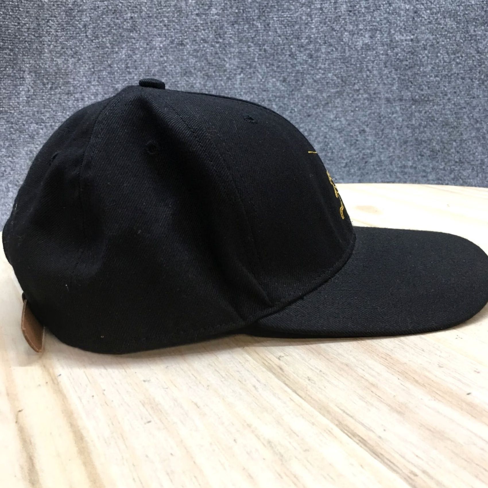 Vintage Cole & Weber Classic Baseball Cap Hat Mens One Size Fits All Black Flat Bill Size ONE SIZE - 5 Thumbnail